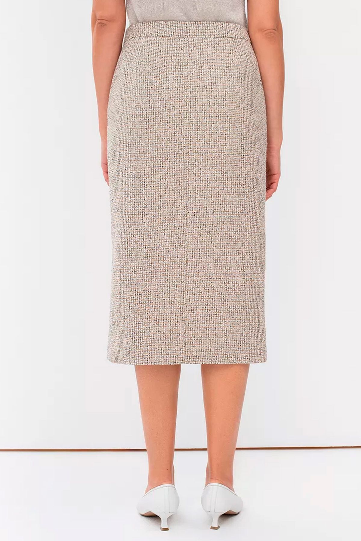 Юбка из легкого твида, 48р