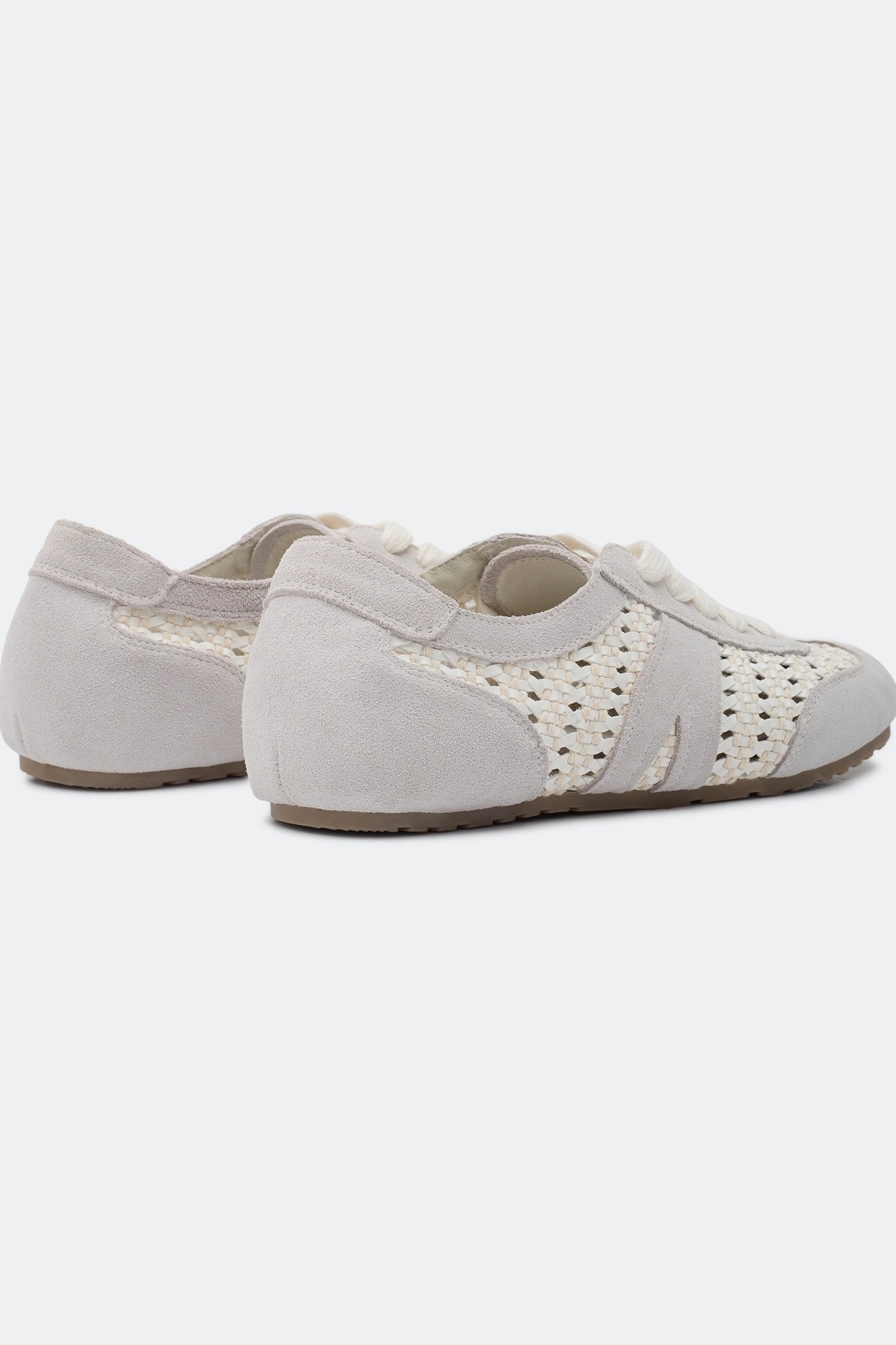 Ажурные кеды из натуральной замши, 40