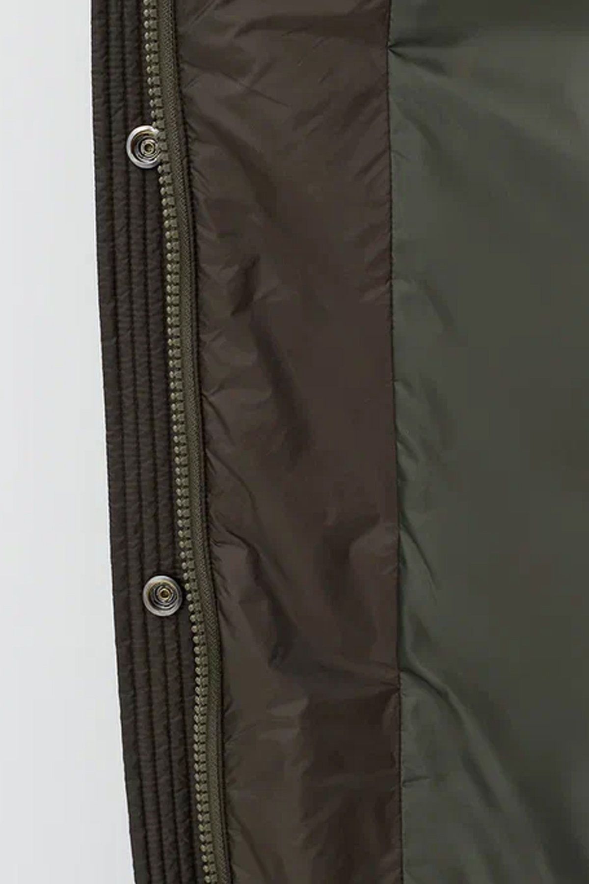 Удлиненное пальто с фигурной стежкой в цвете хаки, 46р