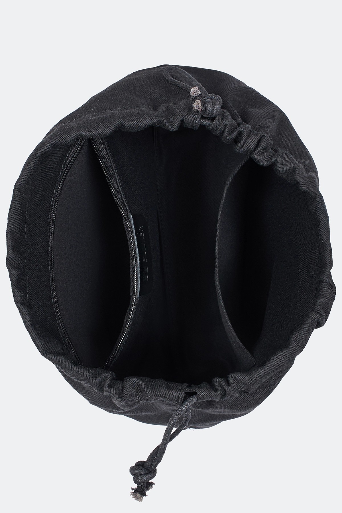 Ажурная вязаная сумка с косметичкой, One