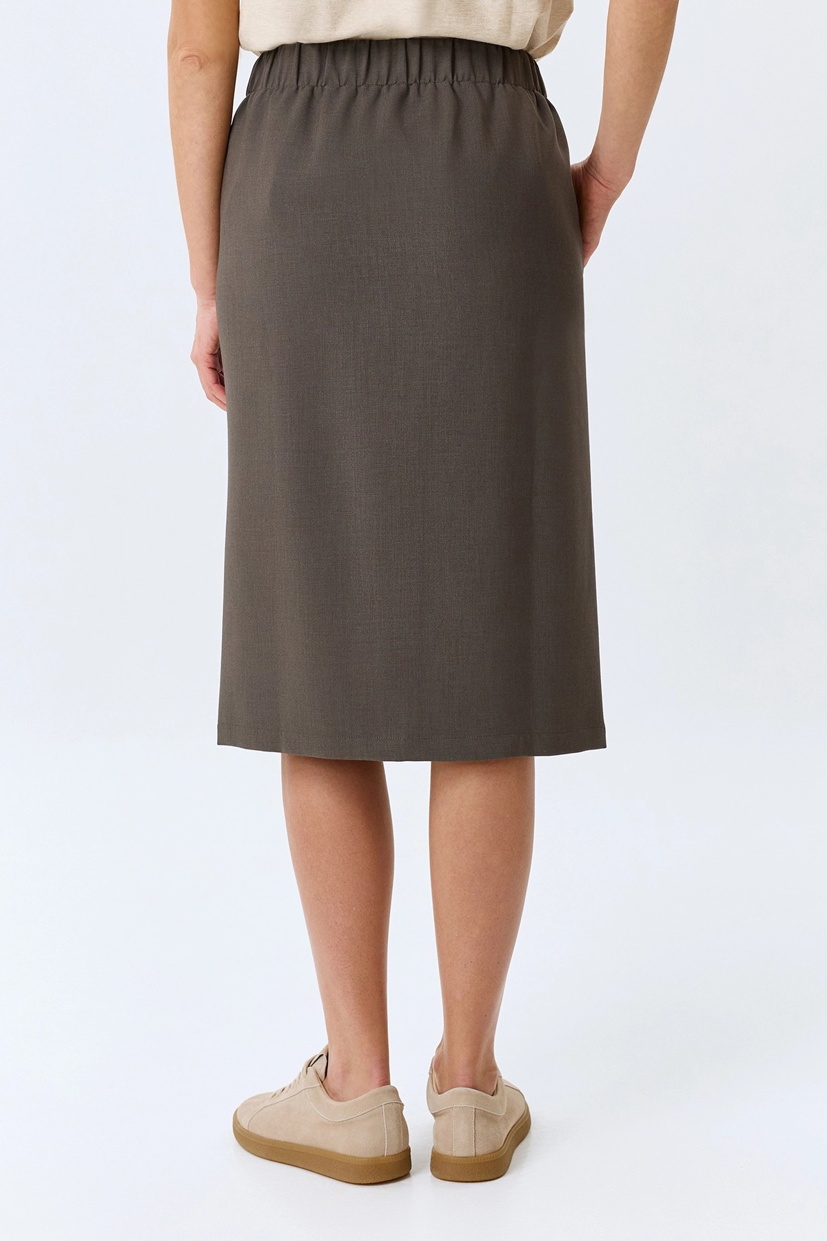 Юбка-миди на молнии, 36