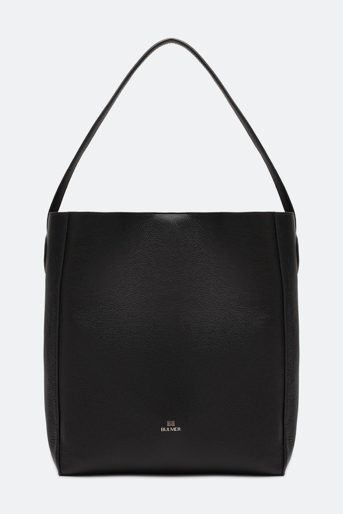 Кожаная сумка с короткой ручкой и кошельком, One