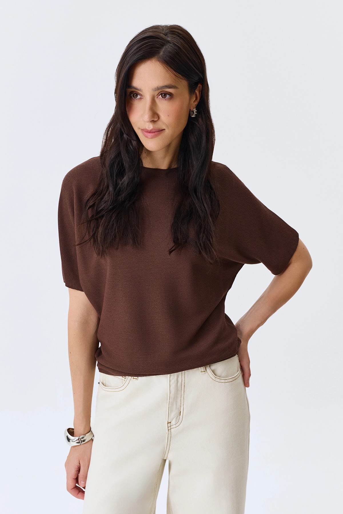 Вязаный джемпер из вискозы, 46