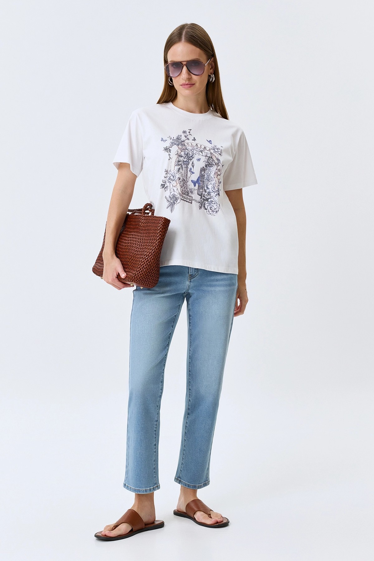 Джемпер с ажурной вышивкой, 46