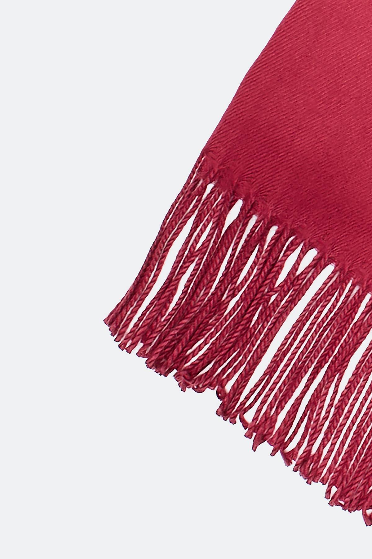 Лимитированная серия куртка с бордовым палантином , 40