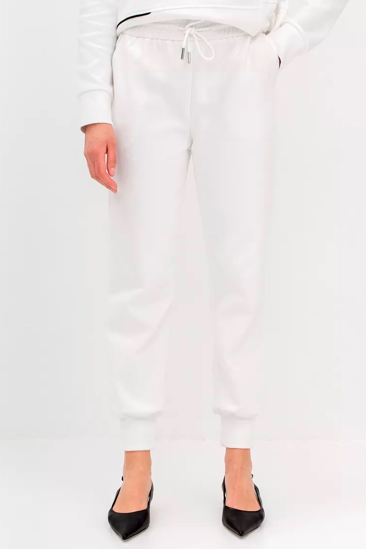 Трикотажные брюки свободного силуэта, 44р