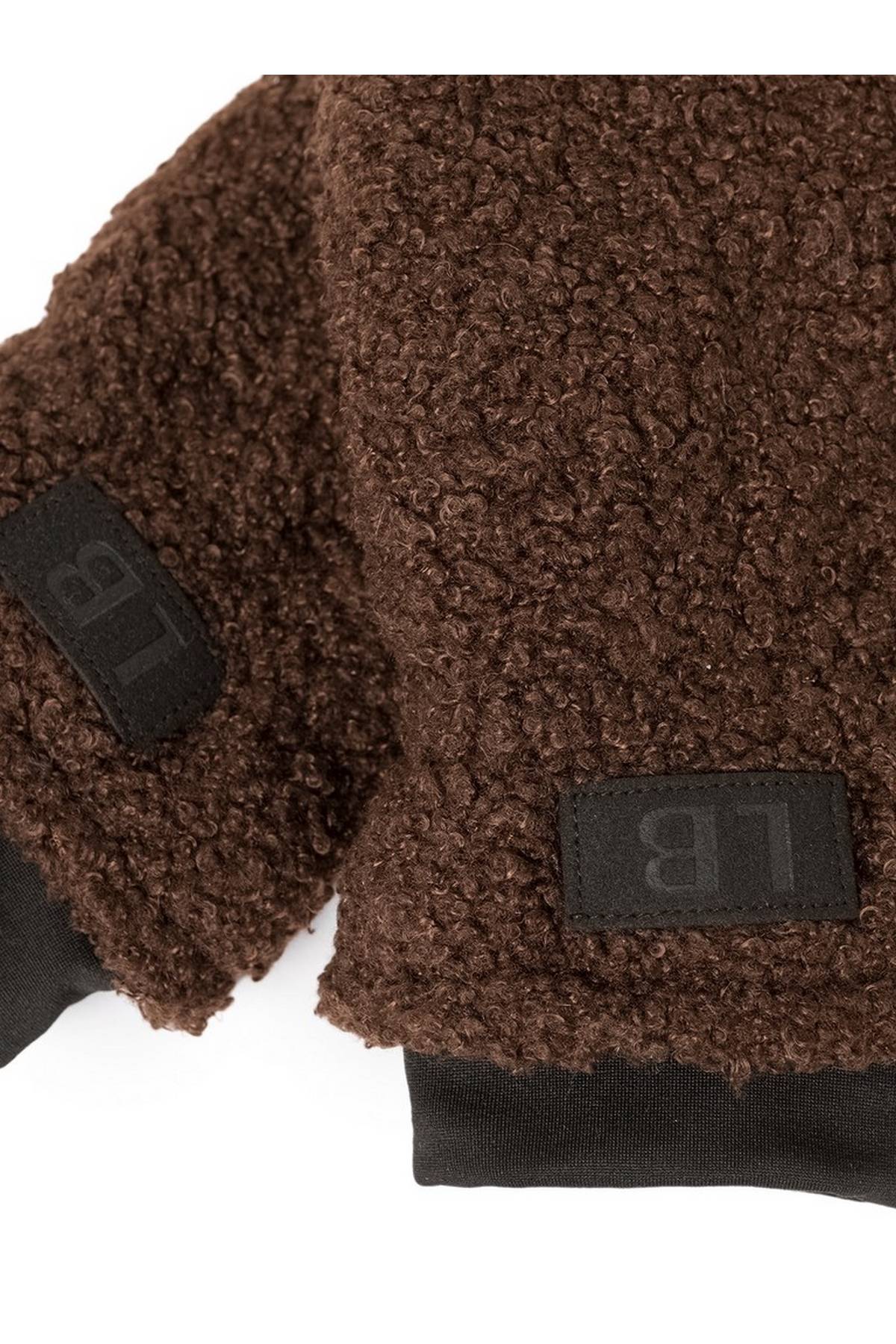 Рукавицы коричневые, M