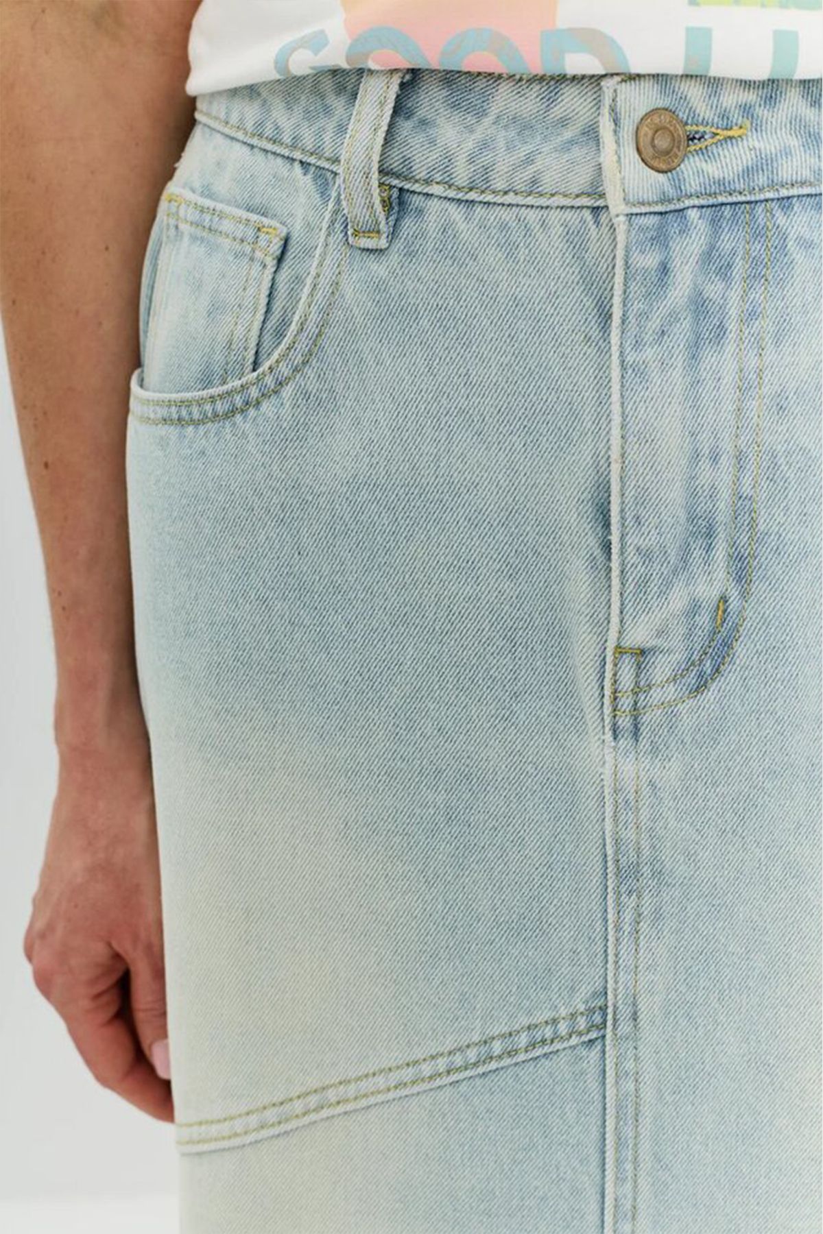 Юбка миди с бахромой, 42р