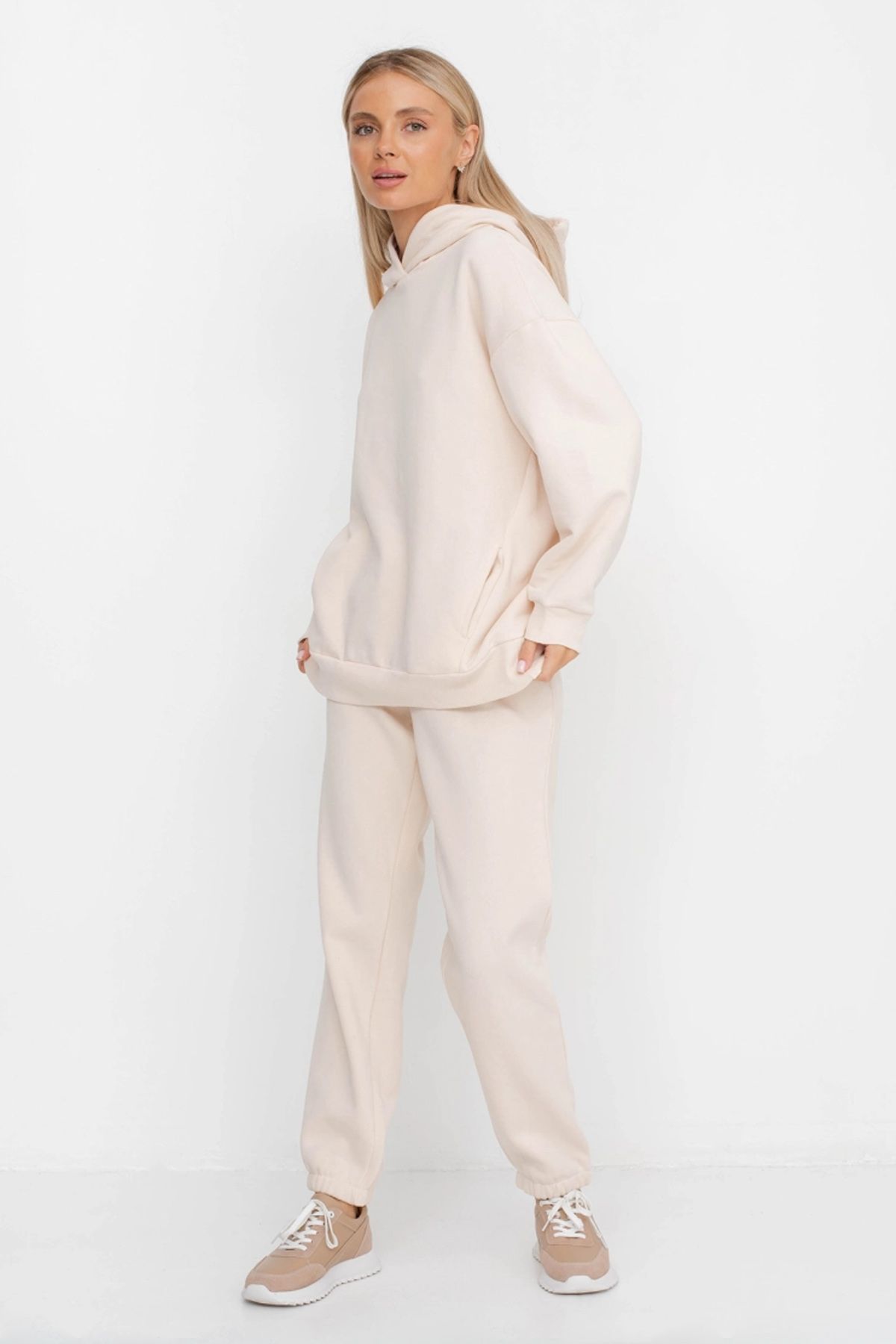 Утепленные брюки с карманами, 48р