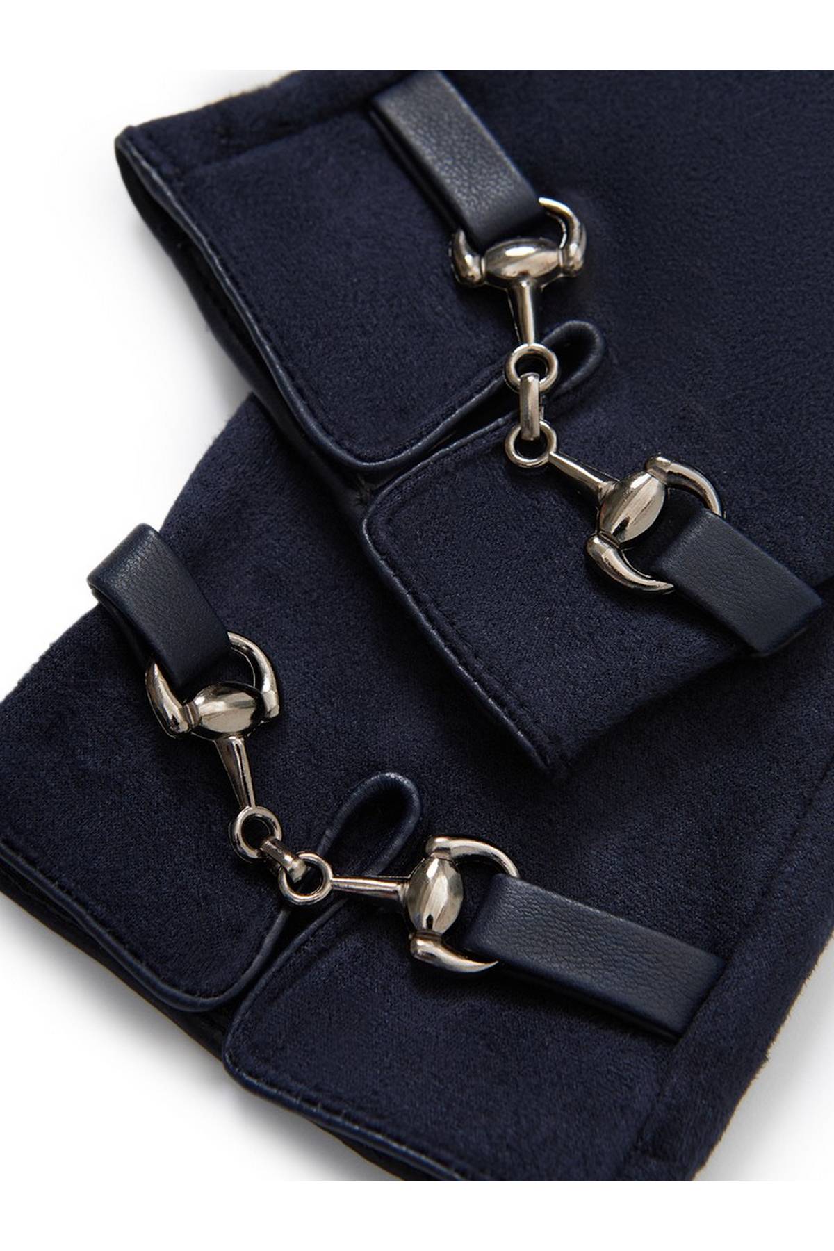 Перчатки синие, S