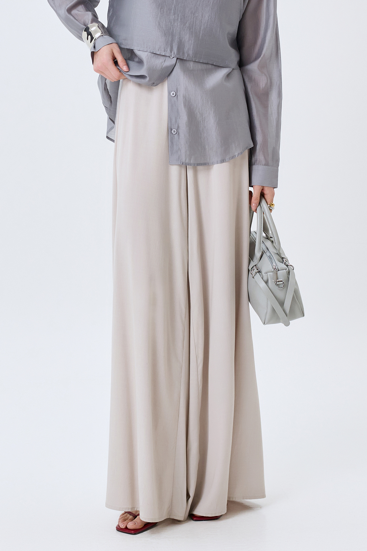 Широкие брюки-палаццо, 52