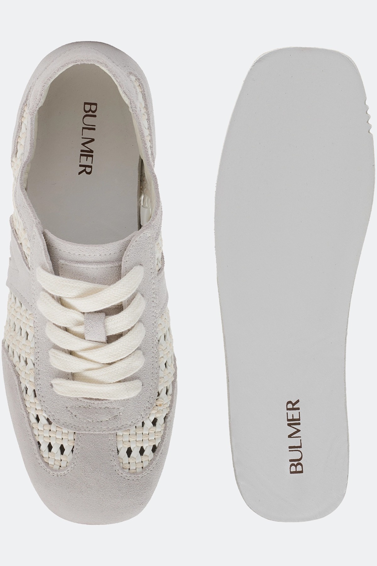 Ажурные кеды из натуральной замши, 40