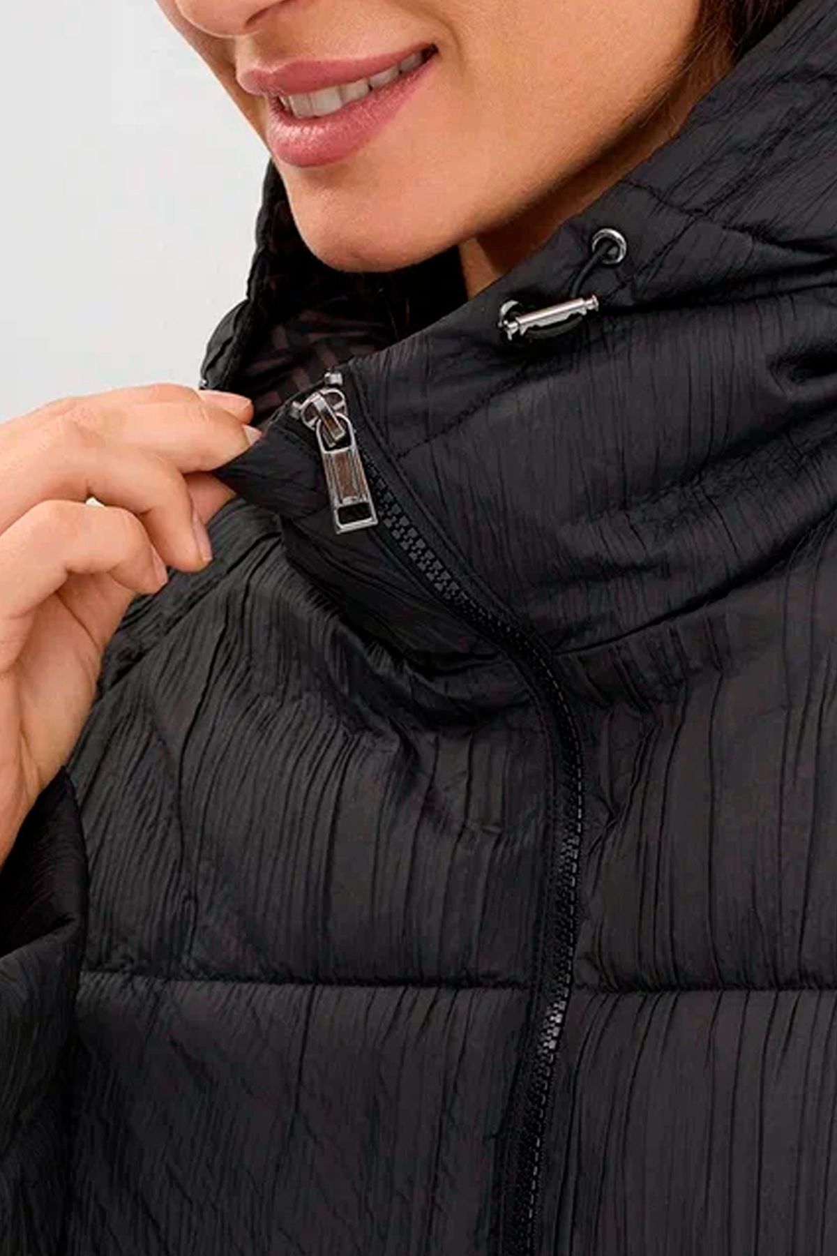 Жакардовая куртка с принтованной подкладкой, 50р