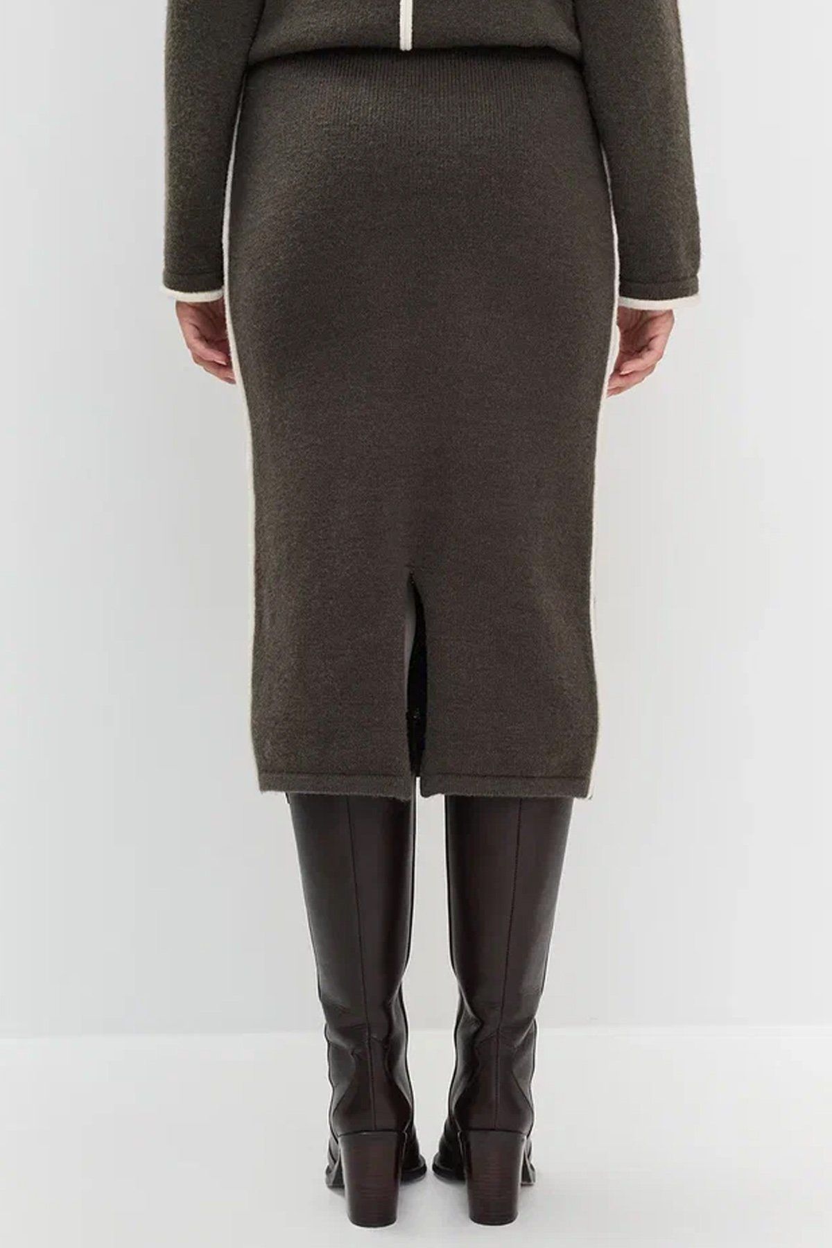 Юбка миди из букле, 42р