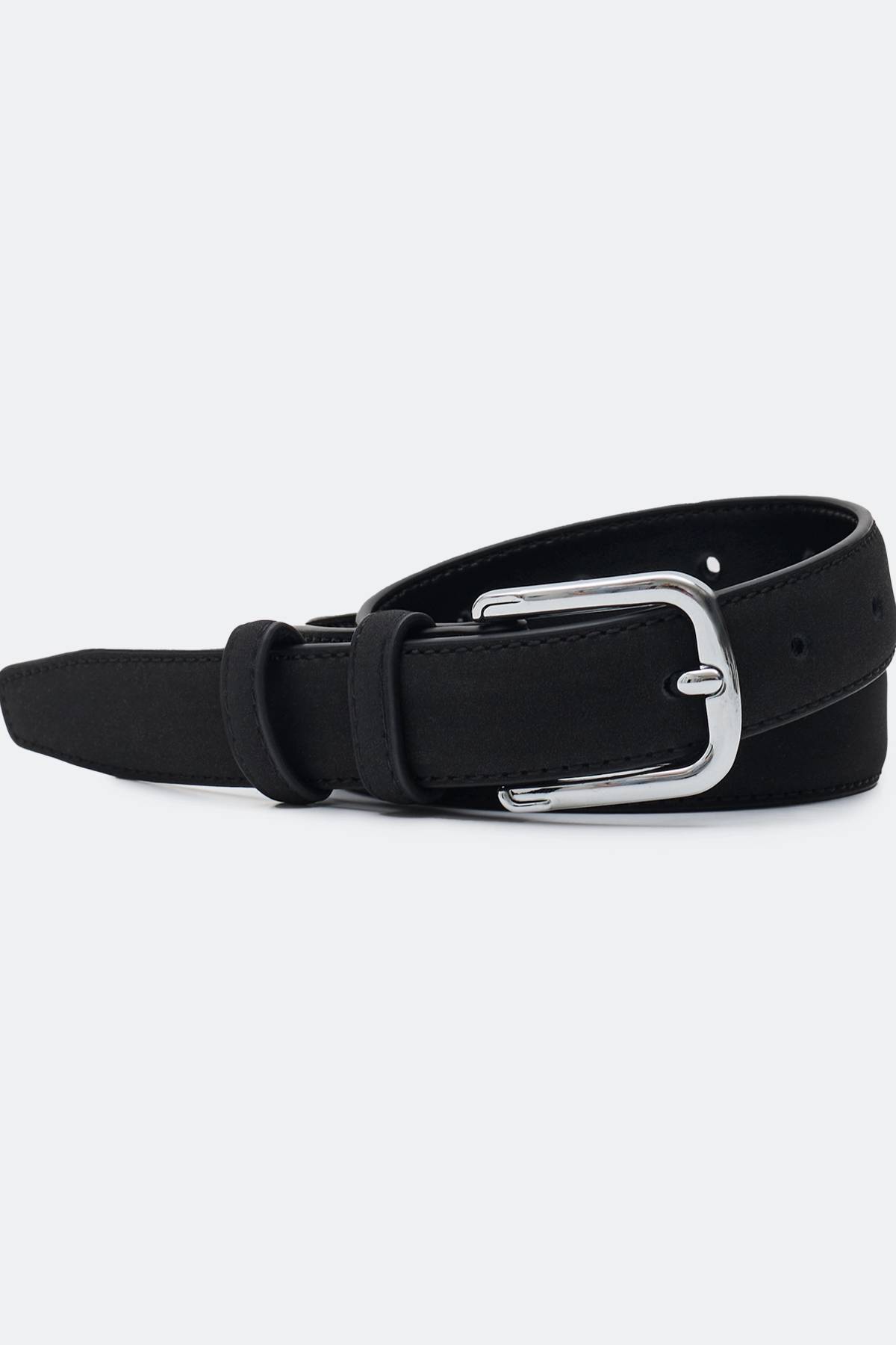 Лимитированная серия брюки в черном цвете с ремнем, 36