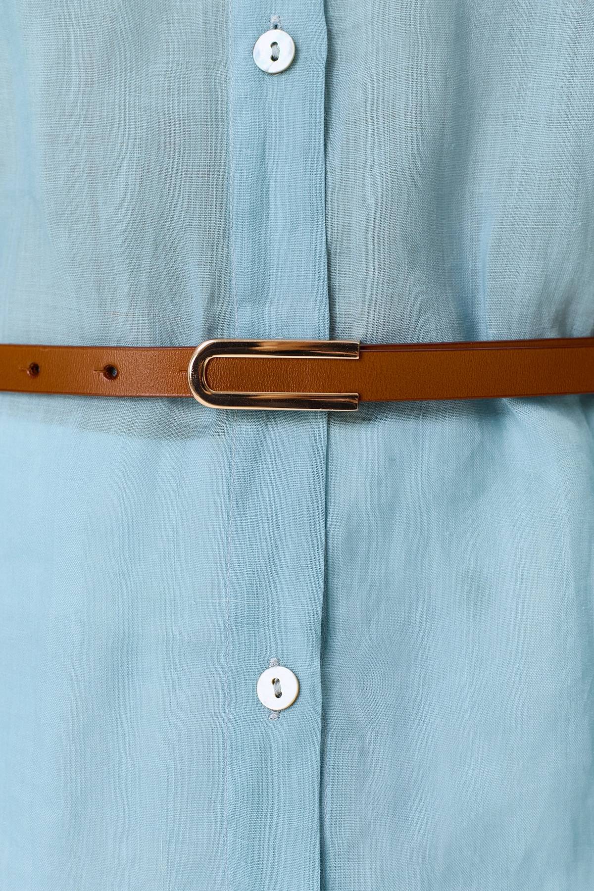 Ремень с акцентной пряжкой, S