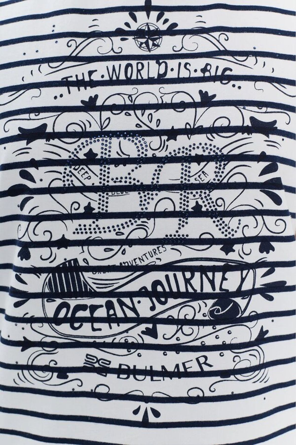 Футболка с комбинированным принтом, 52р