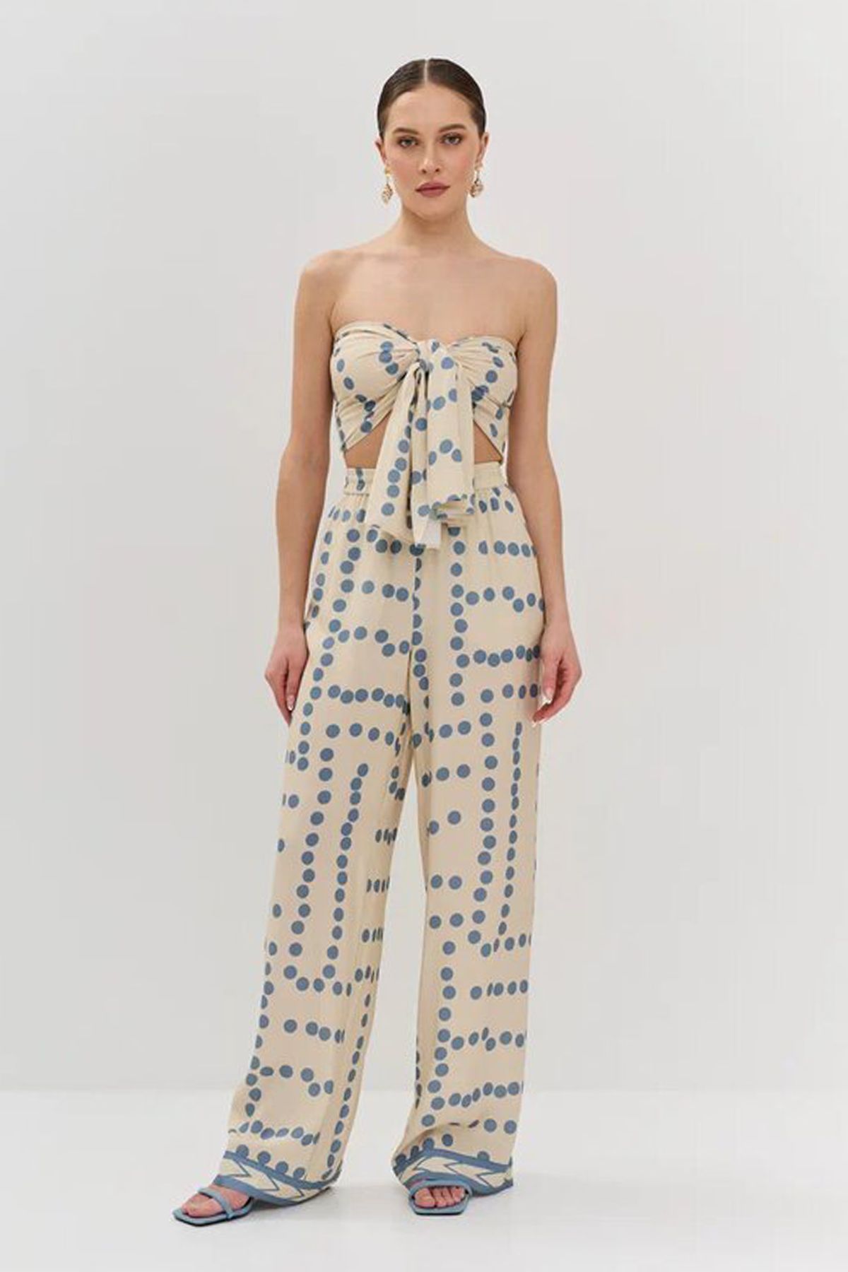 Платок с геометрическим принтом, 42р