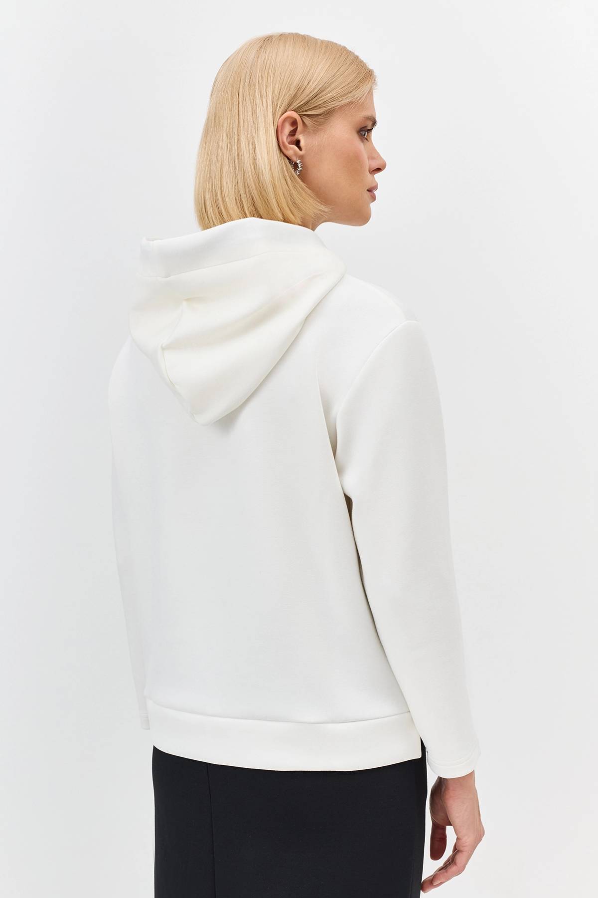 Худи из смесового модала, 34