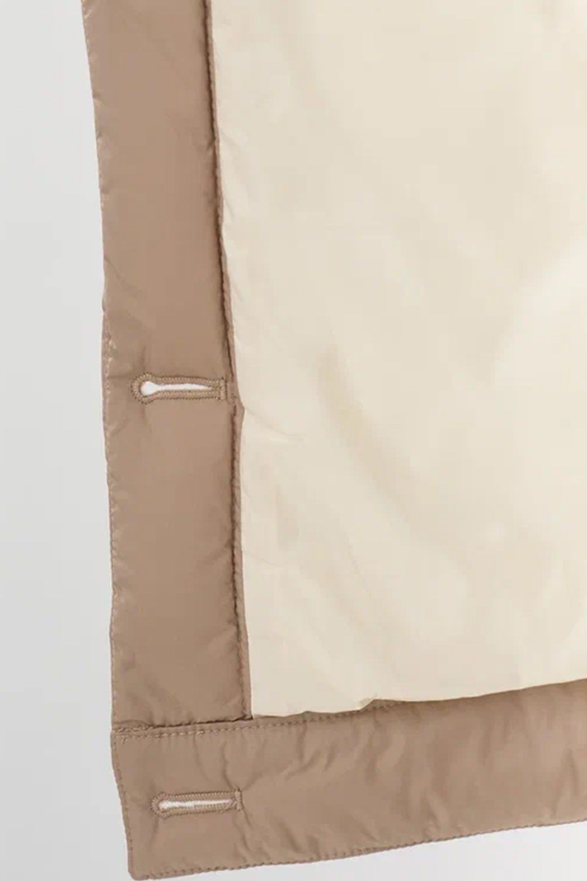 Стеганая куртка с меховым воротником, 42р