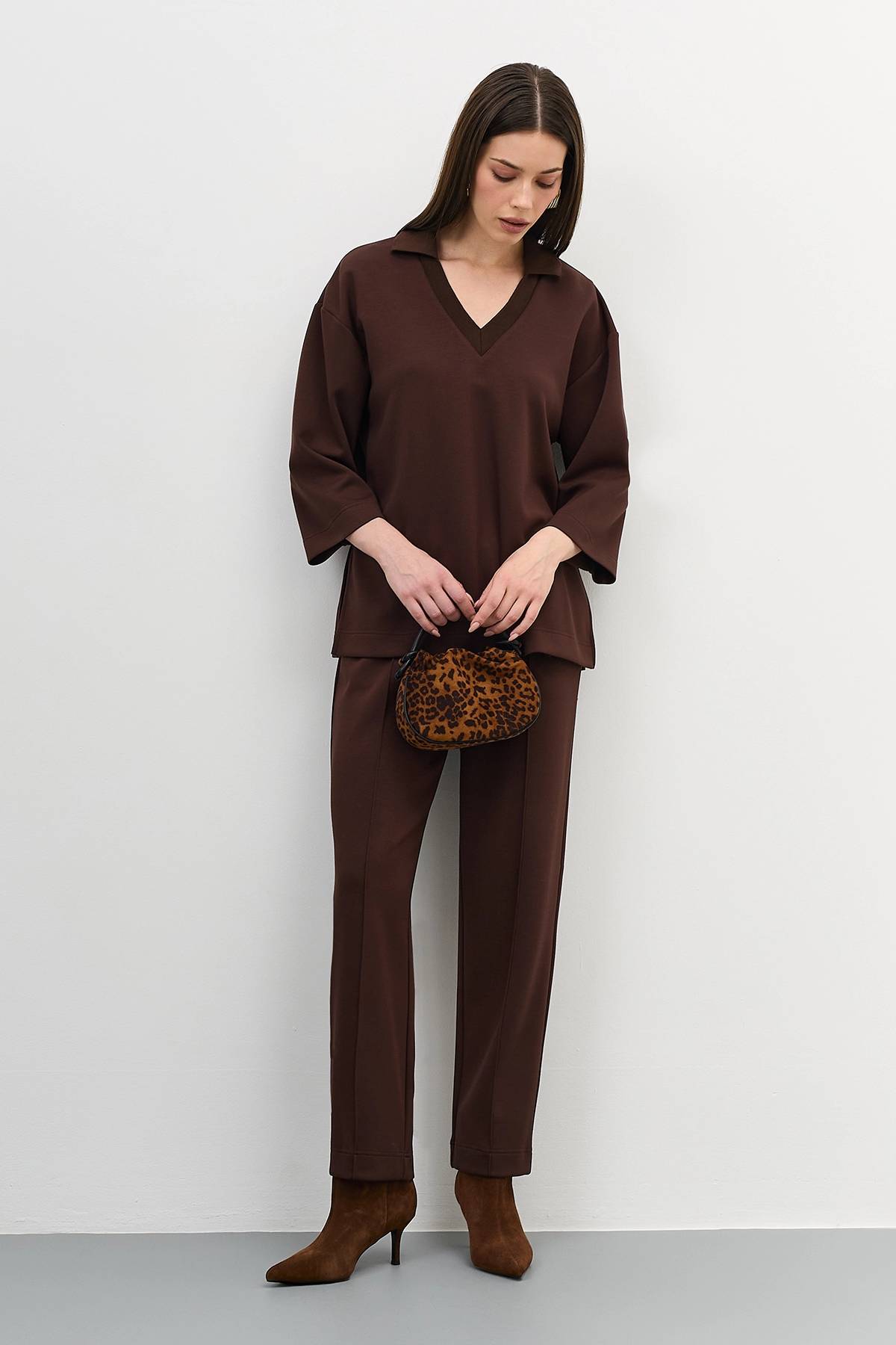 Мягкая сумка с леопардовым принтом, One