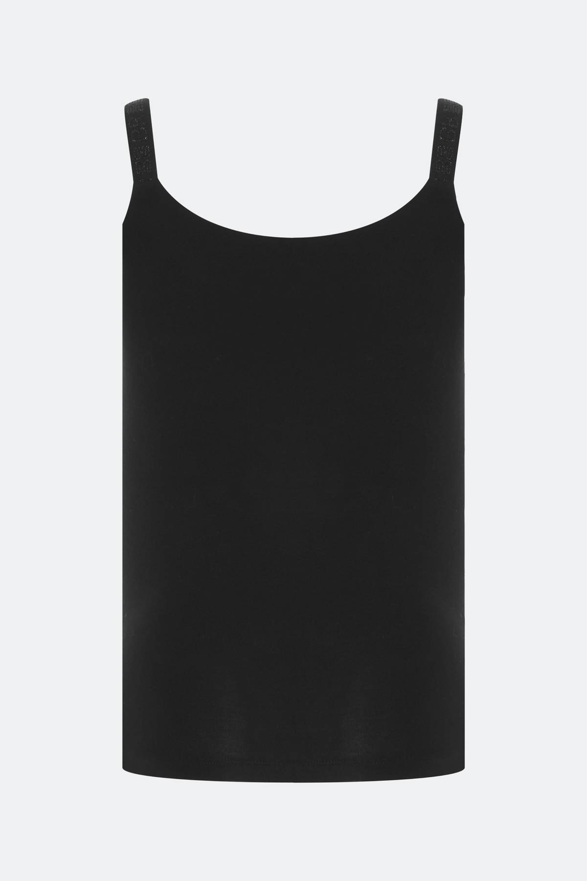 Топ с брендированными бретелями, 36