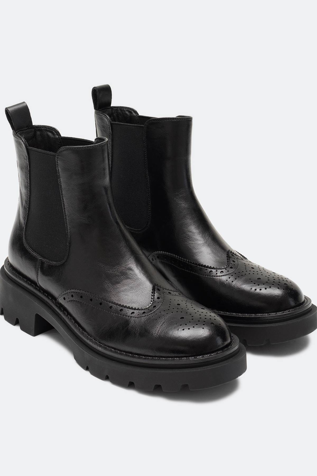 Ботинки челси на рифленой подошве, 37