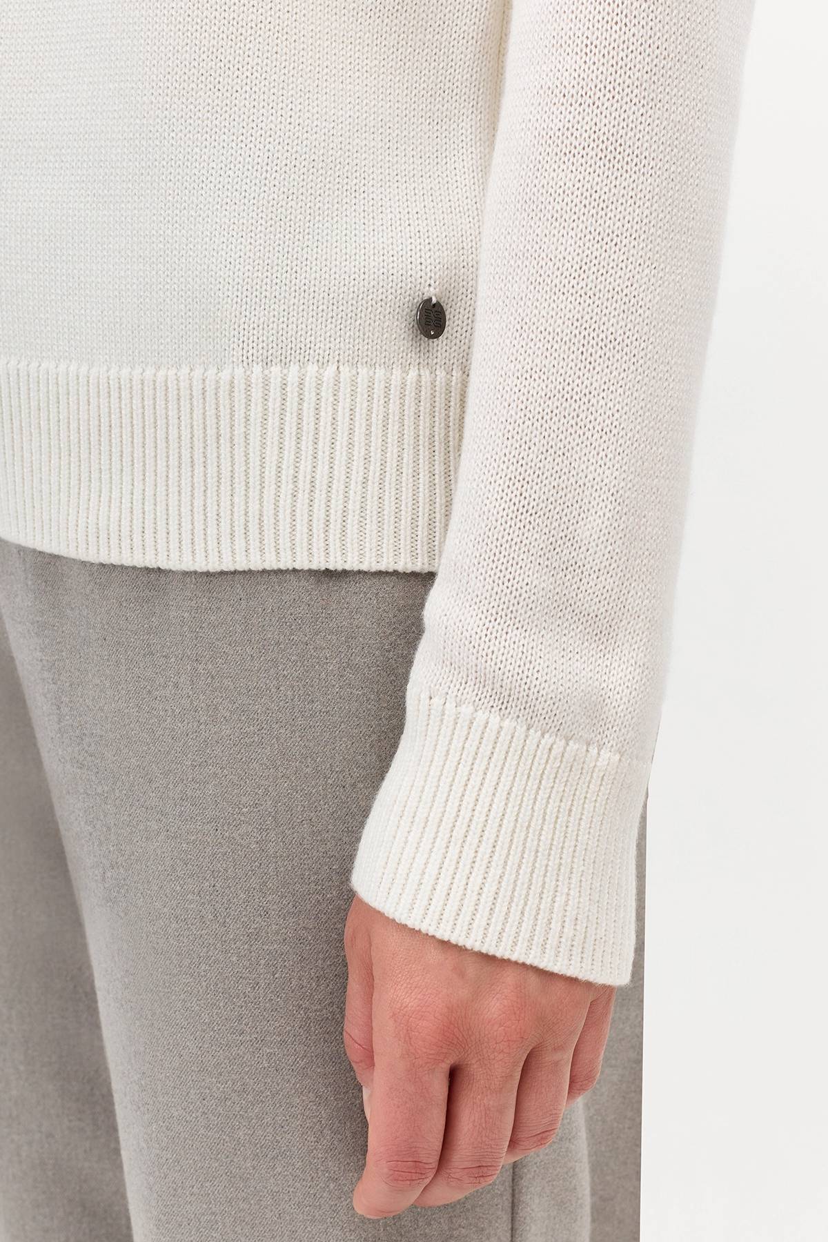 Лимитрированная серия ажурный джемпер и палантин, 38