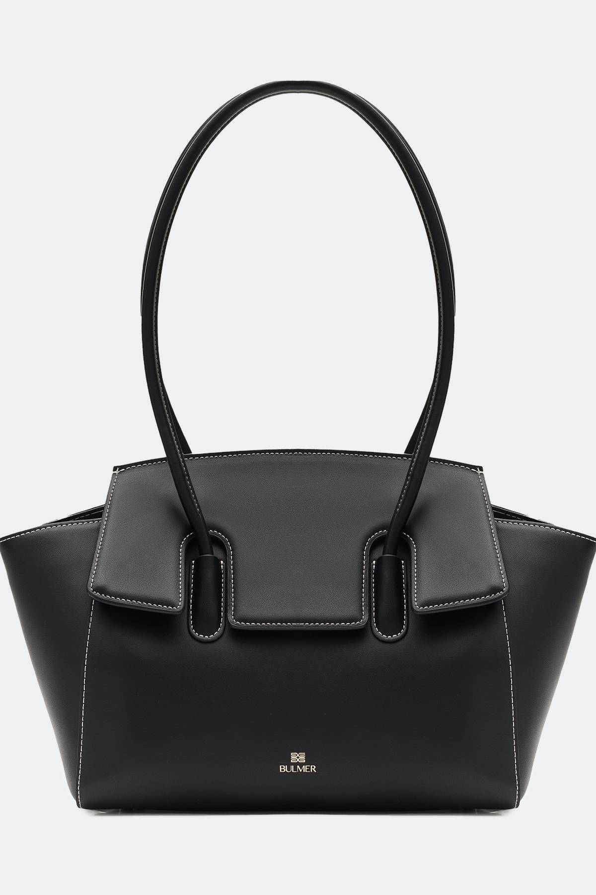 Кожаная сумка с клапаном и подвесом, One