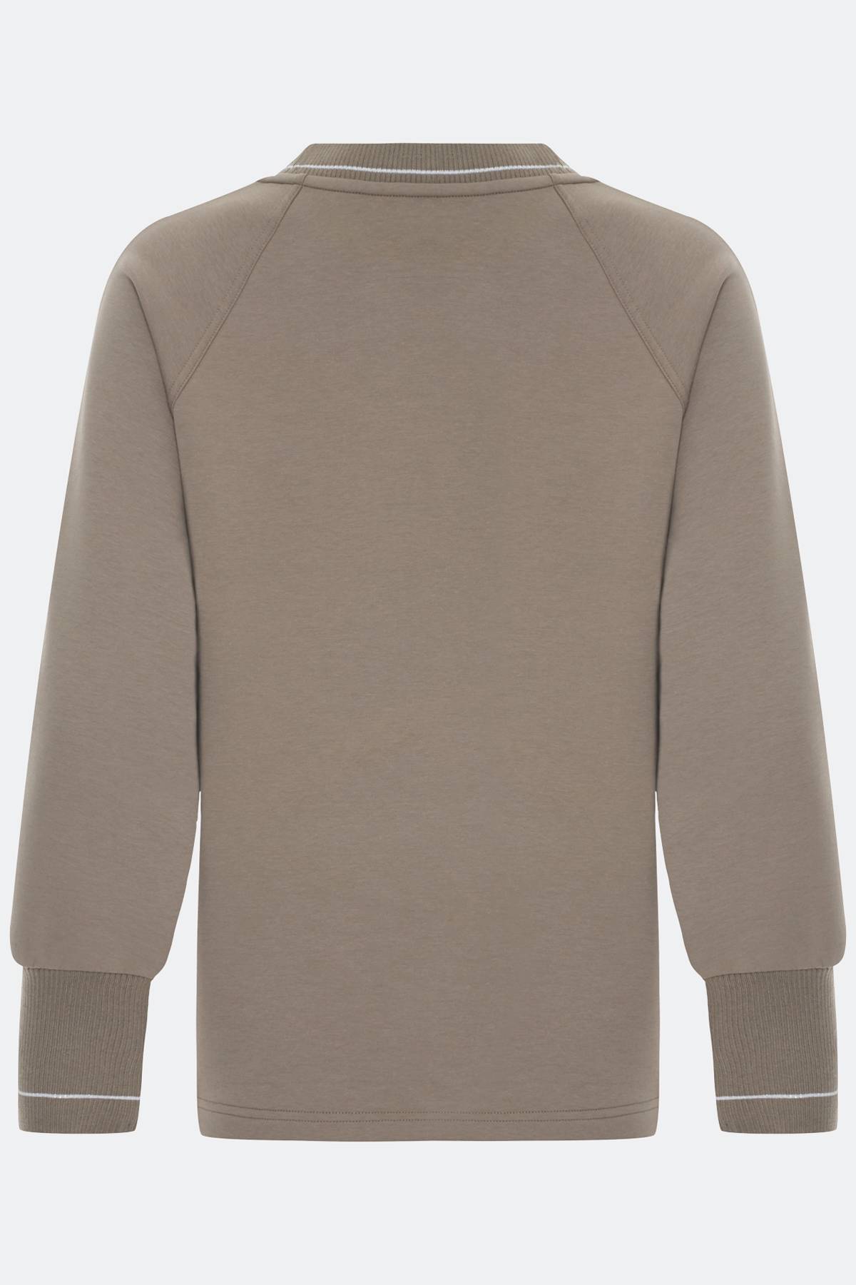 Лимитрированная серия джемпер из хлопкового джерси и ремень, 36