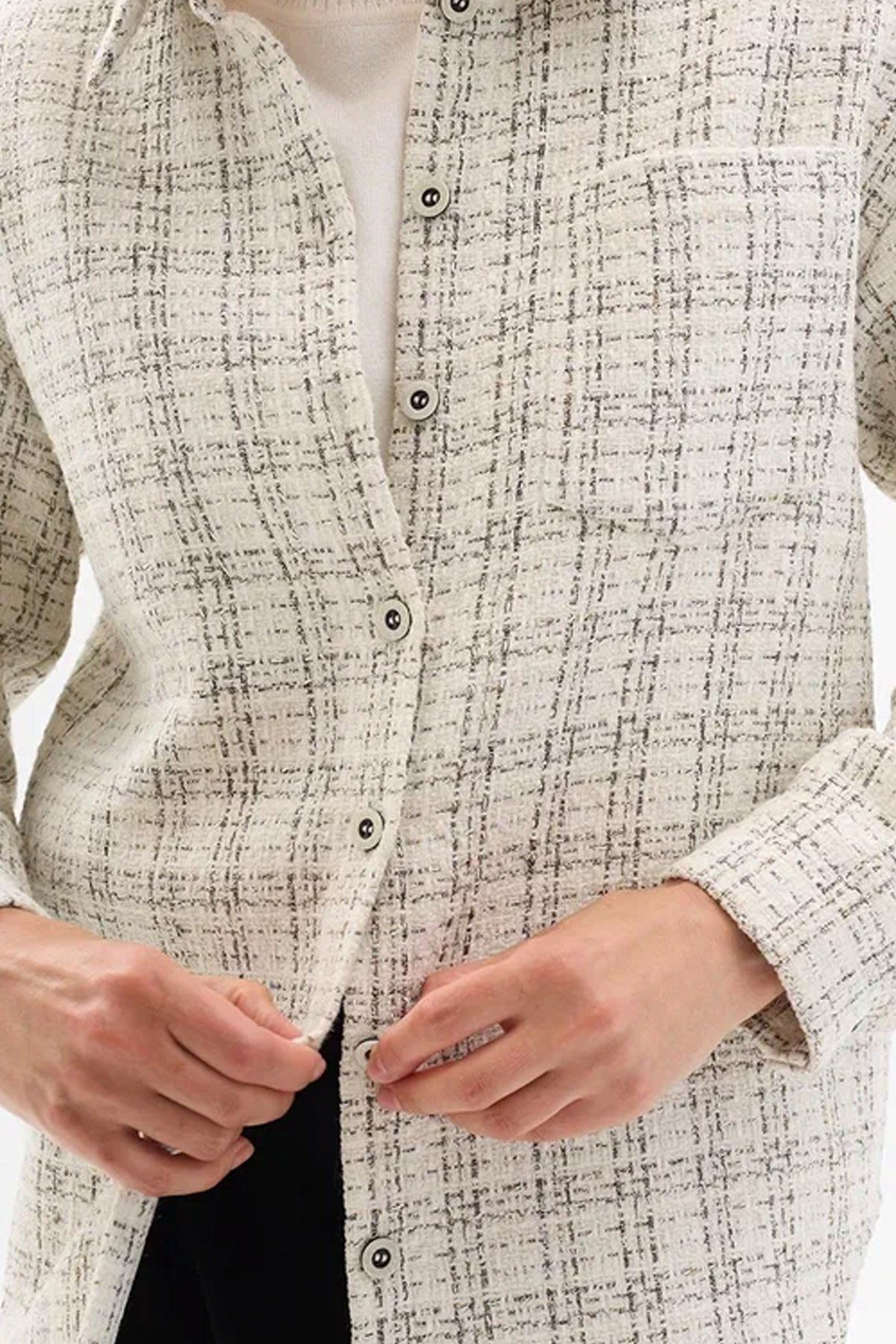 Твидовый жакет в стиле «Chanel», 48р