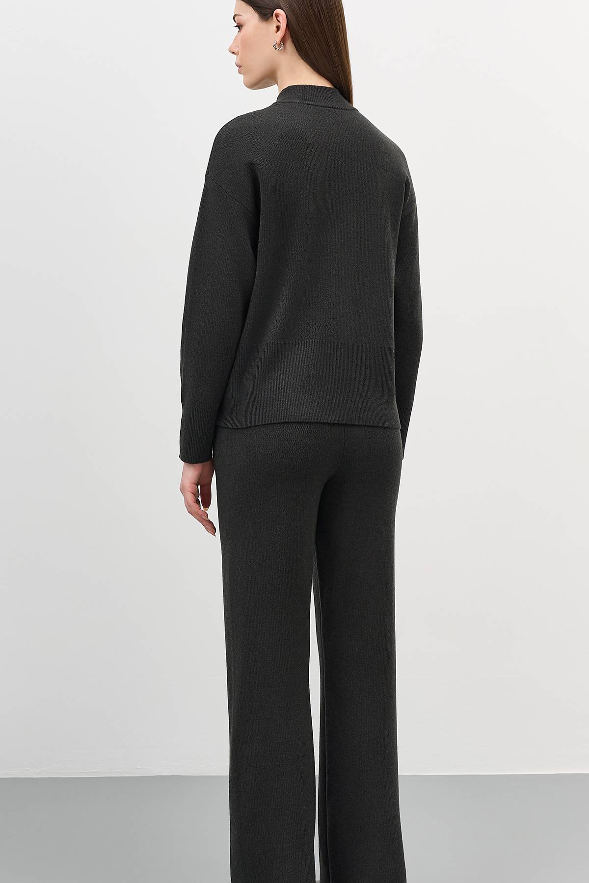 Вязаные брюки с шерстью, 46