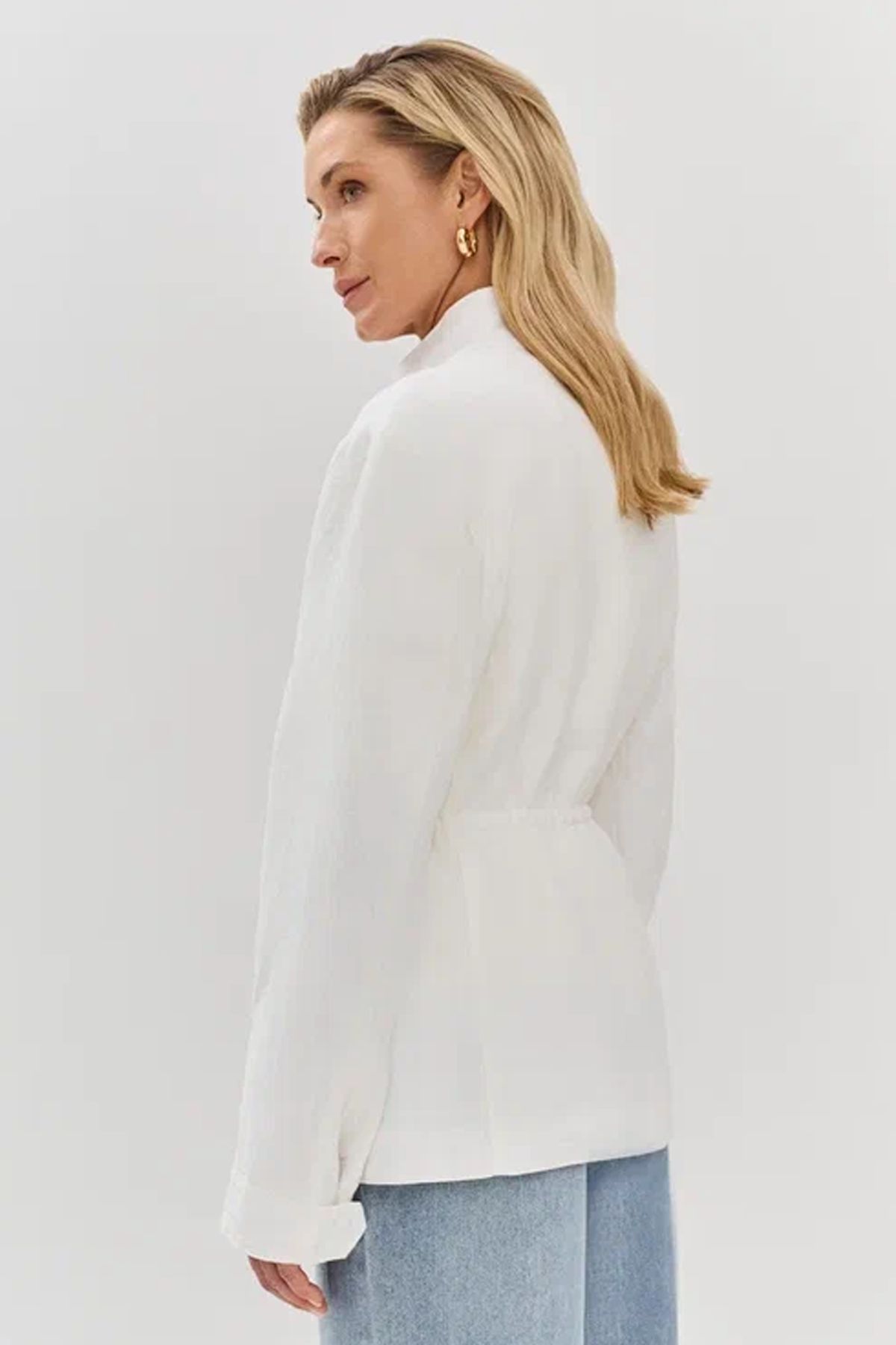 Элегантный жакет с регулировкой талии, 44р