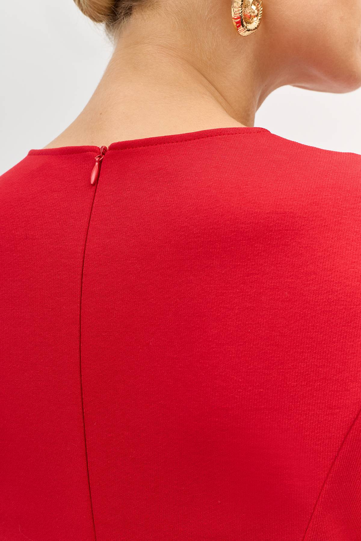 Лимитированная серия трикотажное платье с высоким разрезом и ремень, 40