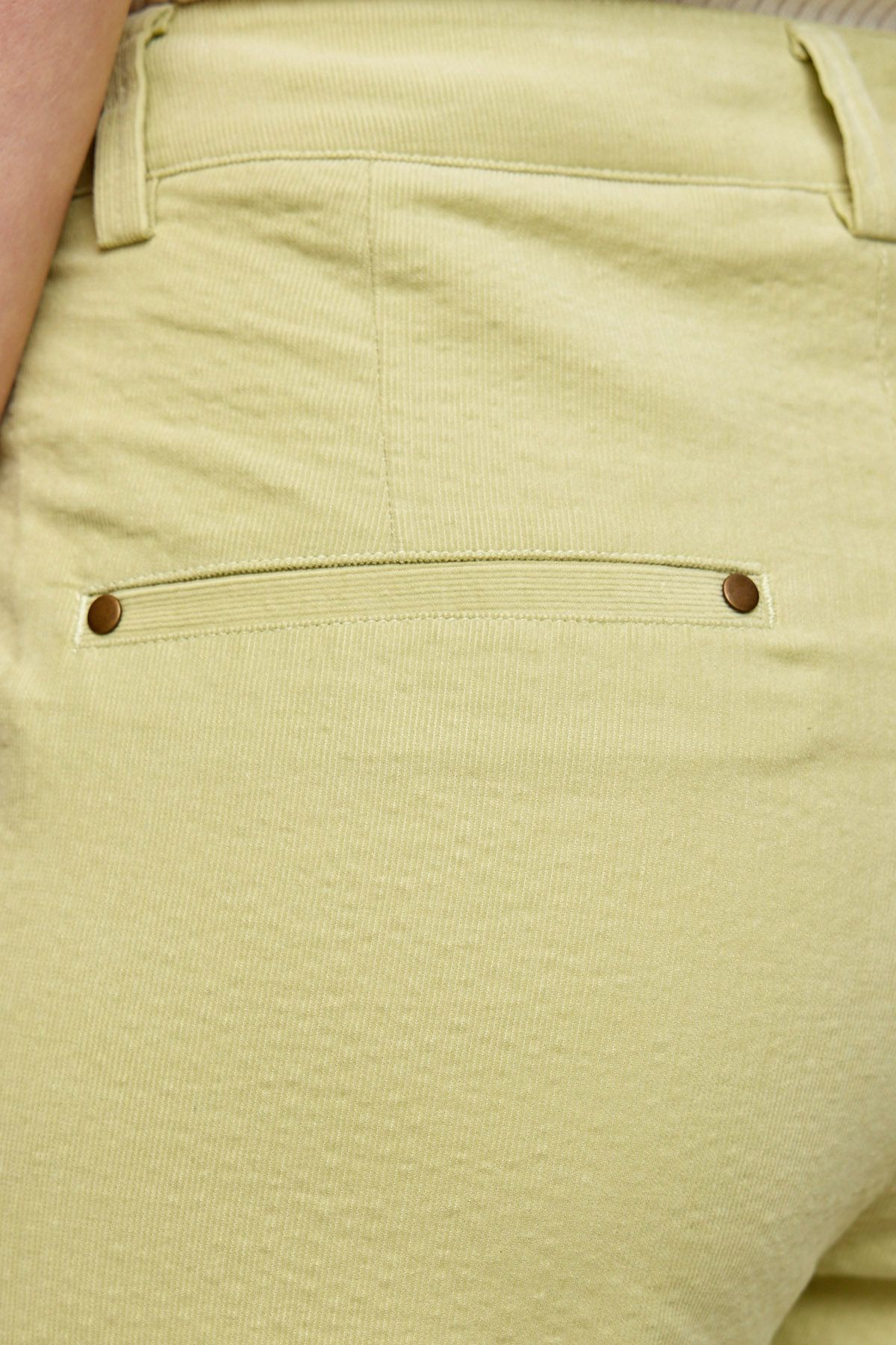 Брюки в цвете лайм со шлёвками, 44р