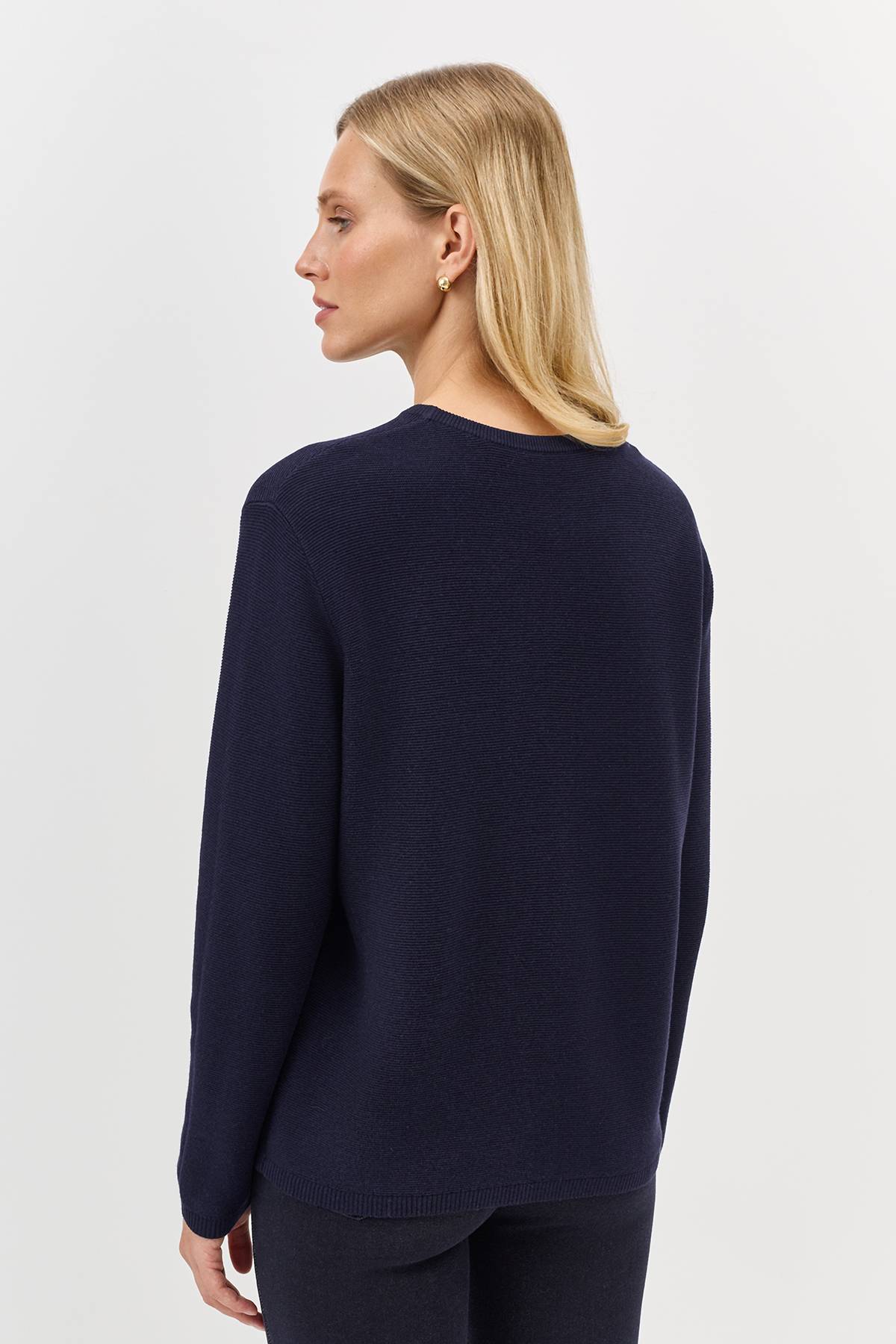 Лимитированная серия базовый вязаный джемпер и ремень, 36