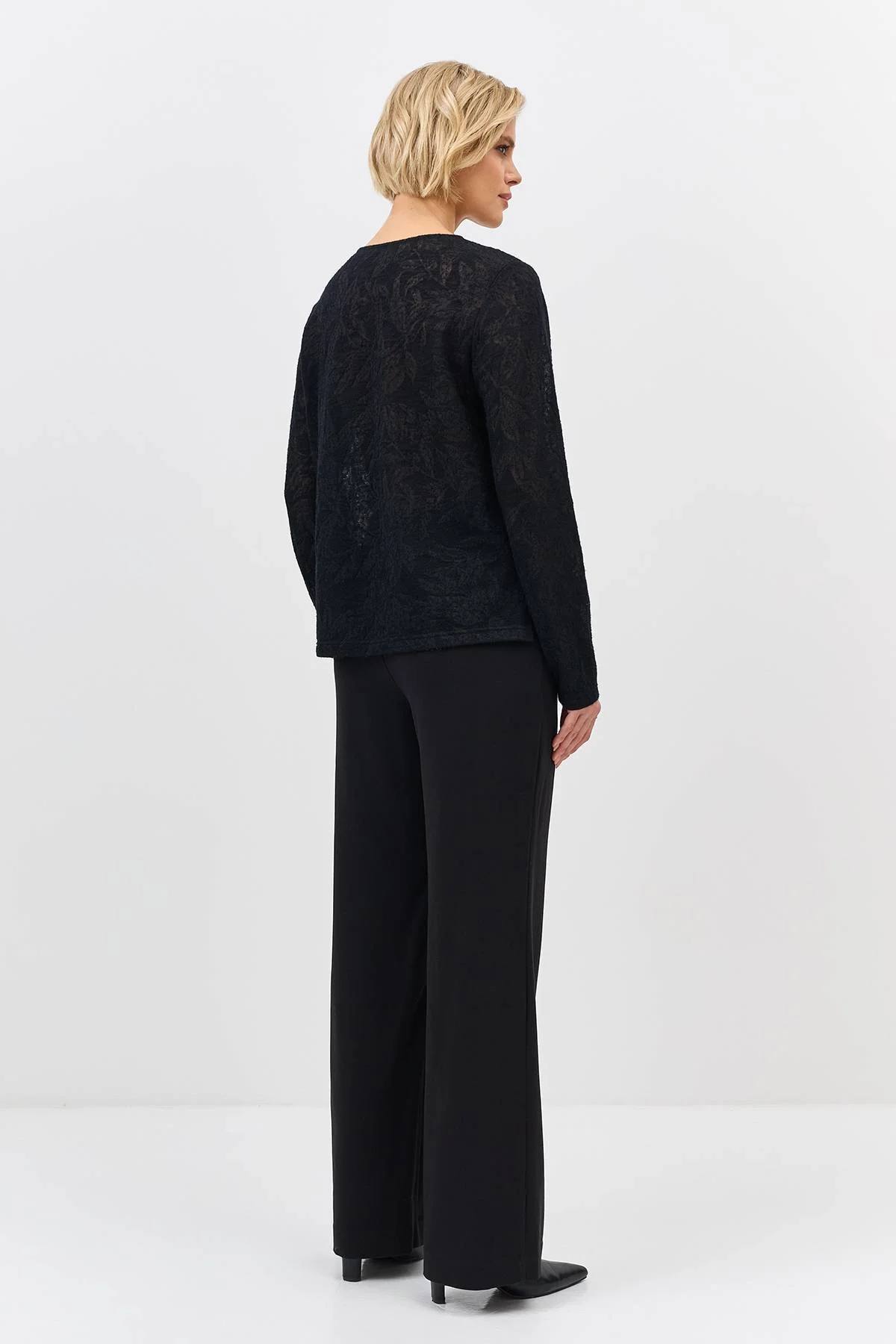 Ажурный лонгслив, 40