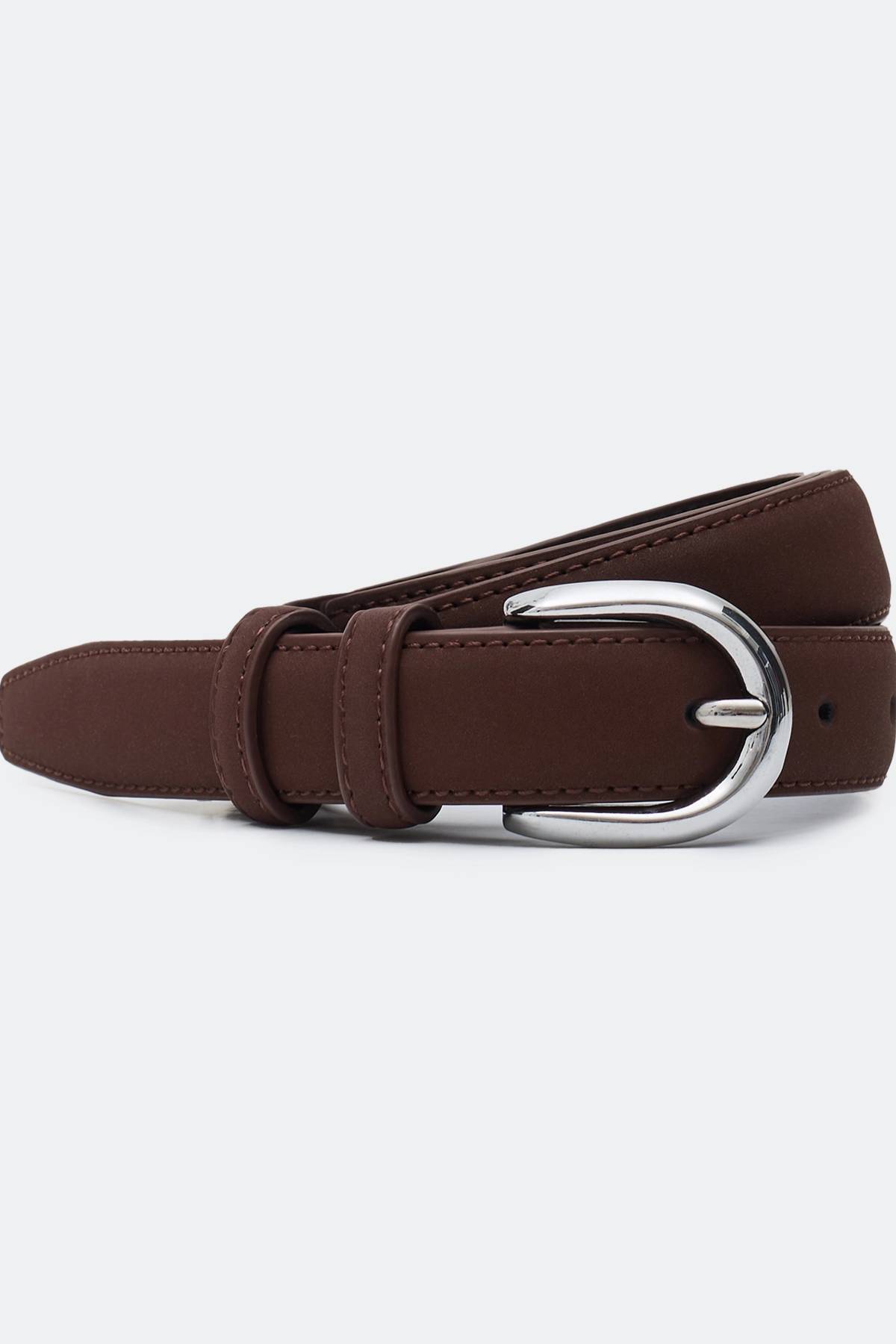 Лимитированая серия из вискозы с рельефным узором и  ремнем, 42