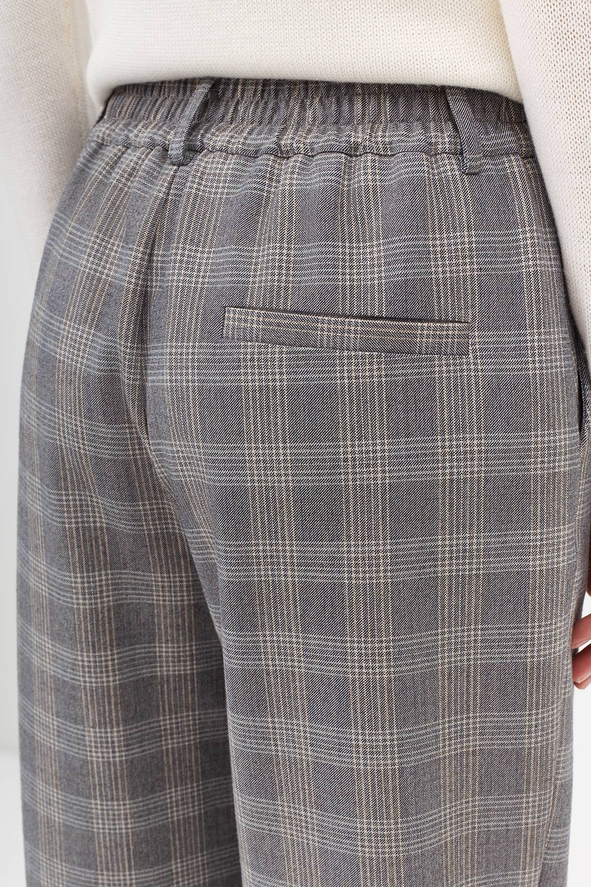 Лимитированная серия брюки в сером цвете с ремнем, 34