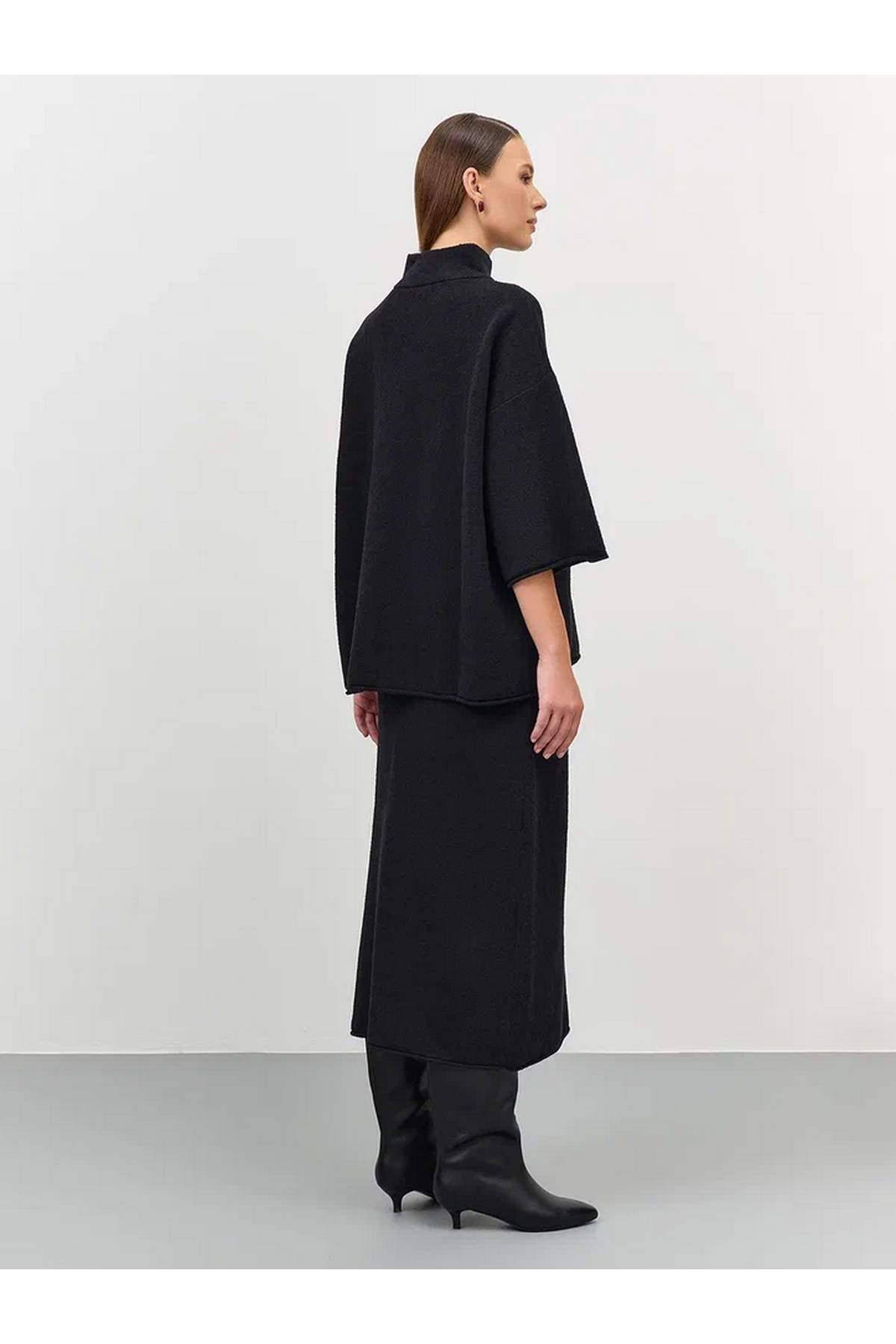 Элегантная юбка-макси с высокой талией, 42