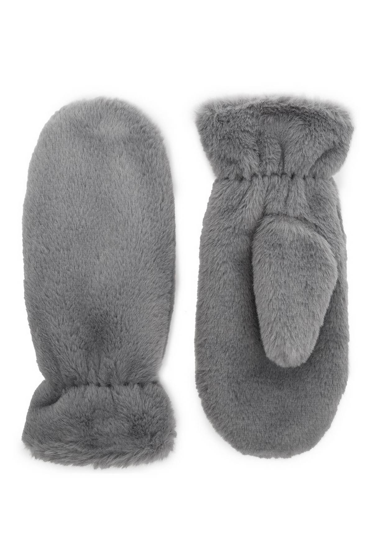 Рукавицы серые, M