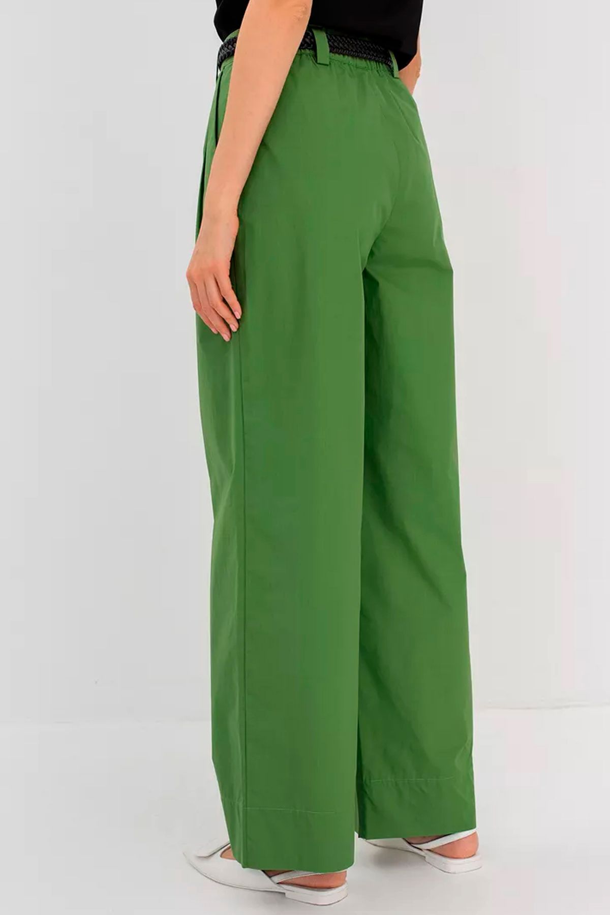 Брюки-палаццо с карманами, 50р