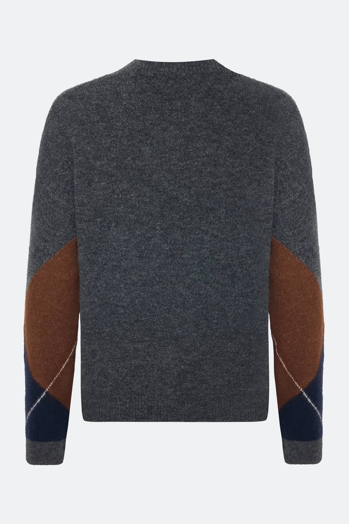 Свитер с узором "аргайл", 40