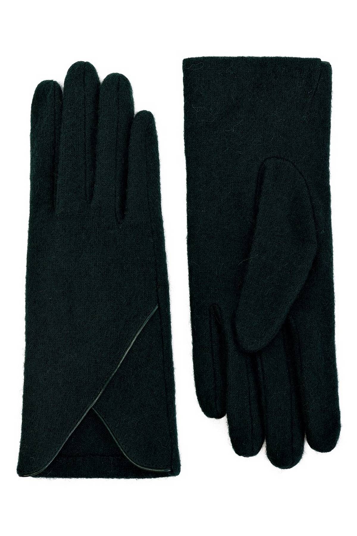 Перчатки темно-зеленые, S