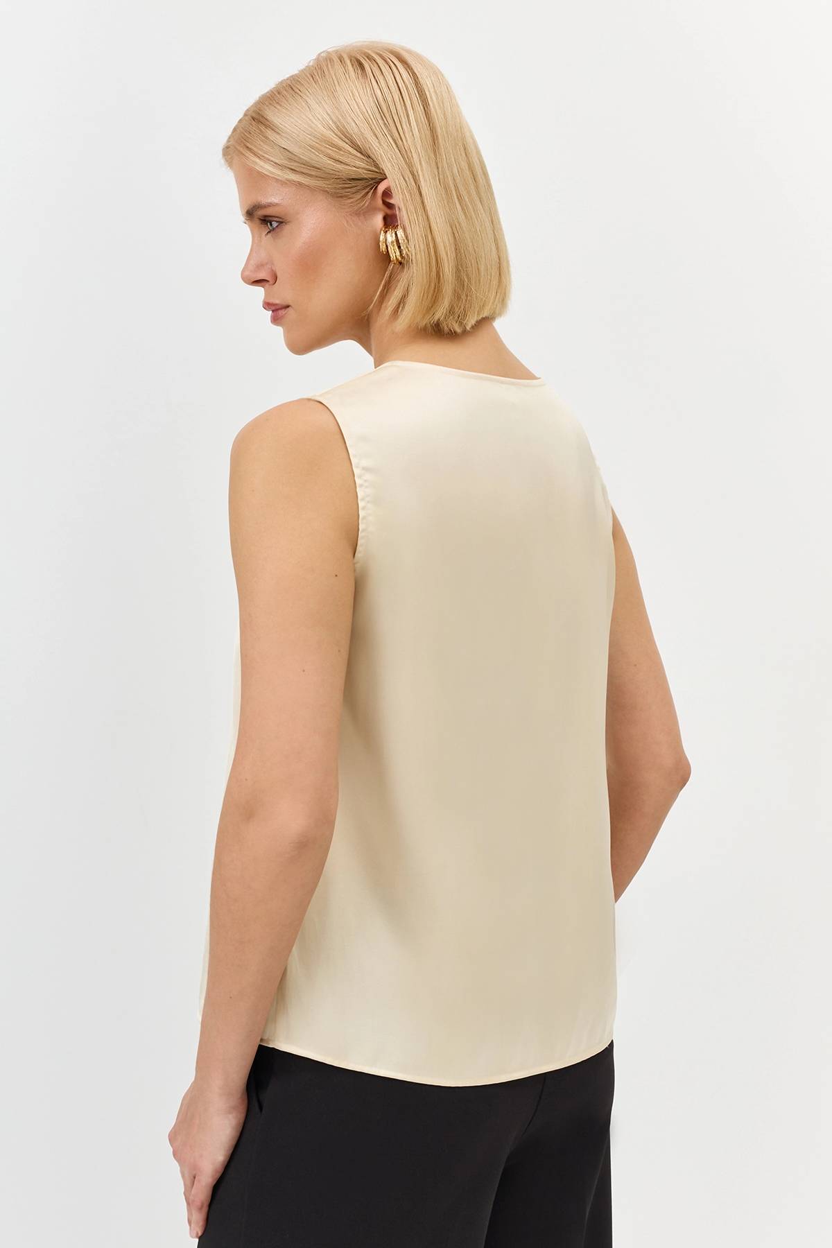 Топ из смесовой вискозы, 40