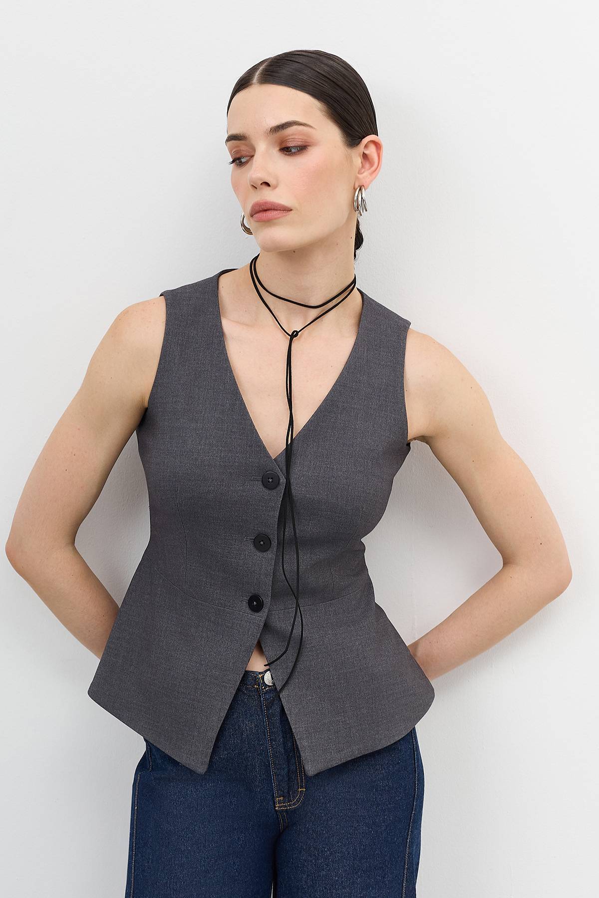 Лимитированная серия классический жилет и ремень, 42