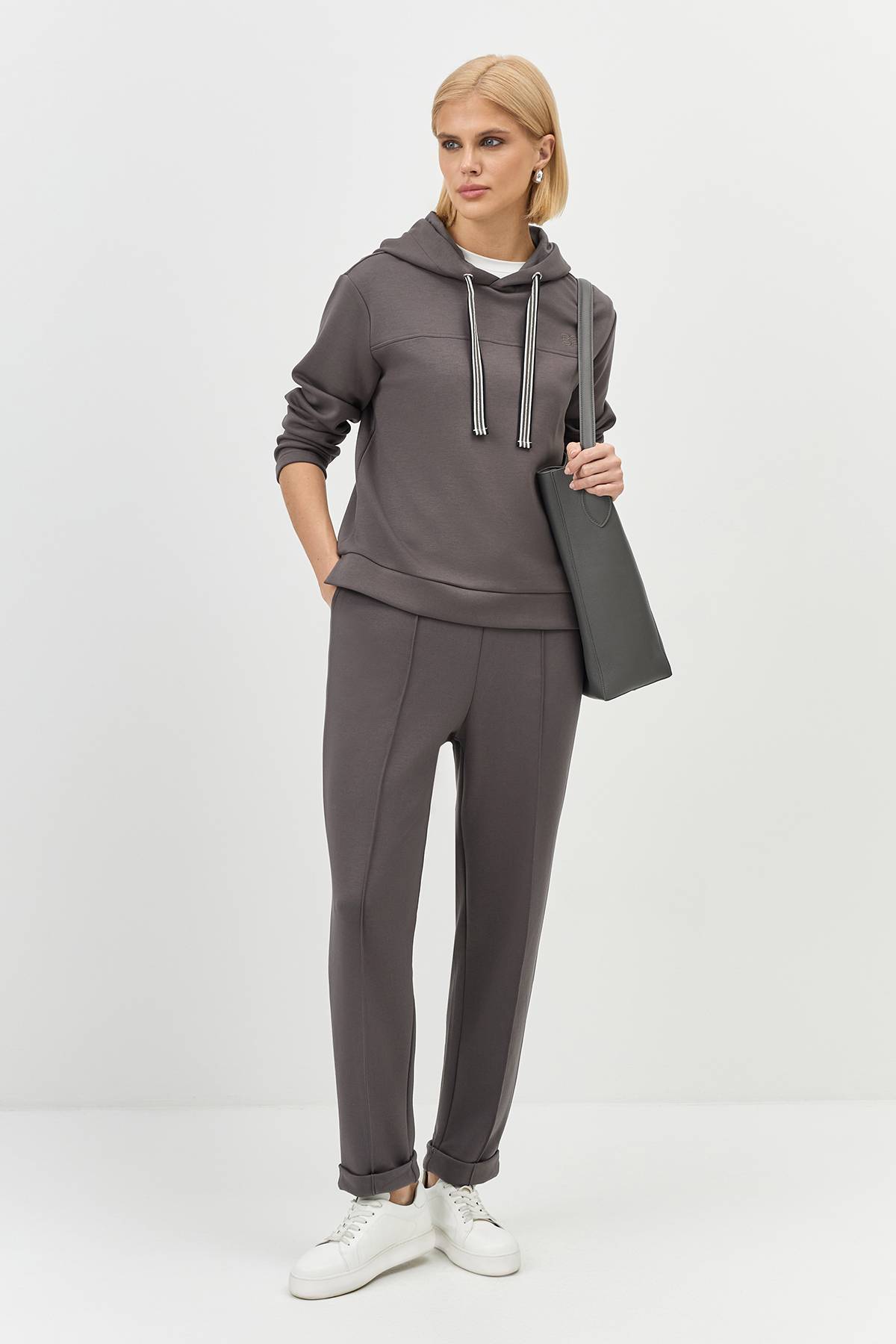 Худи из смесового модала, 36