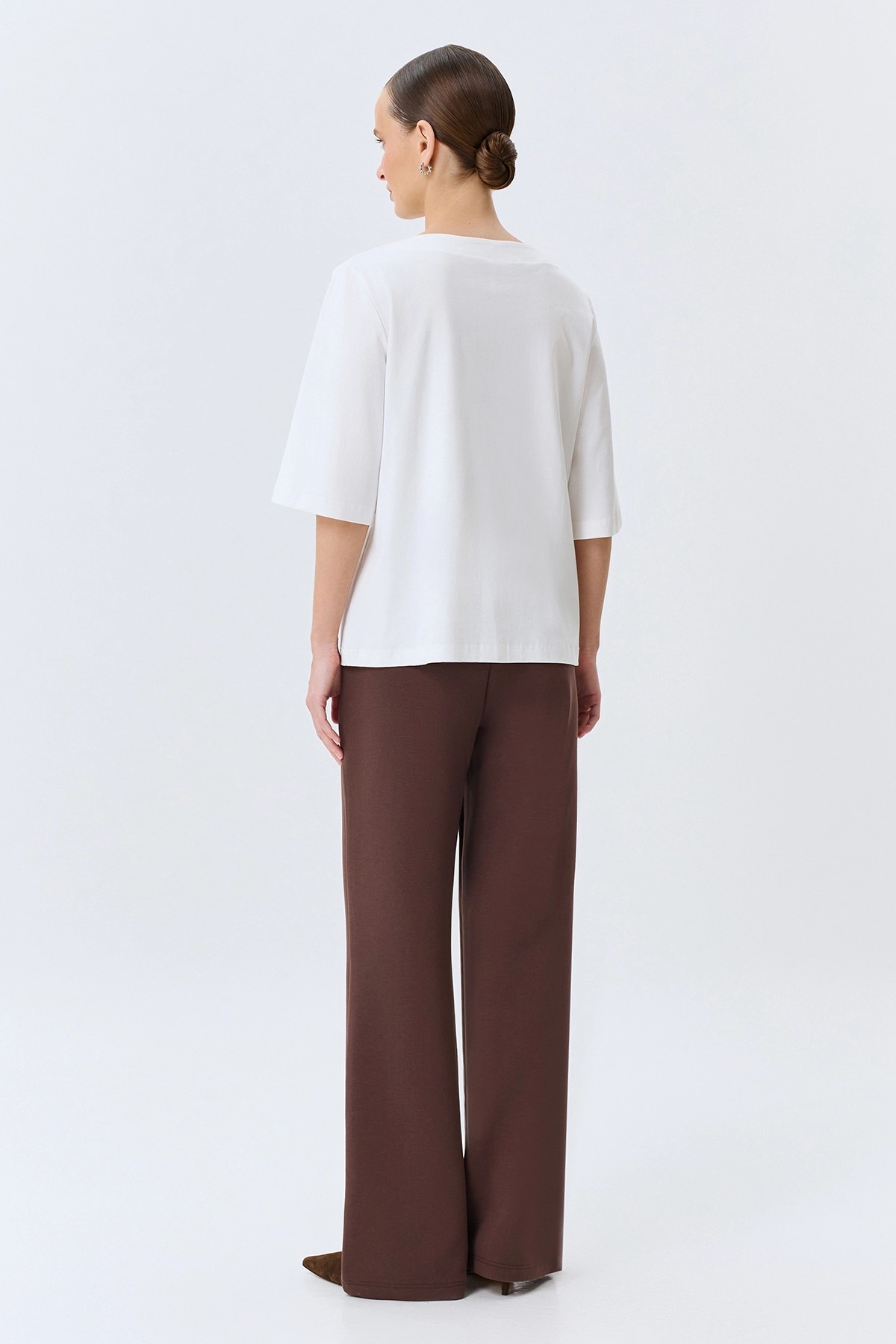 Свободная блузка из 100% хлопка, 46