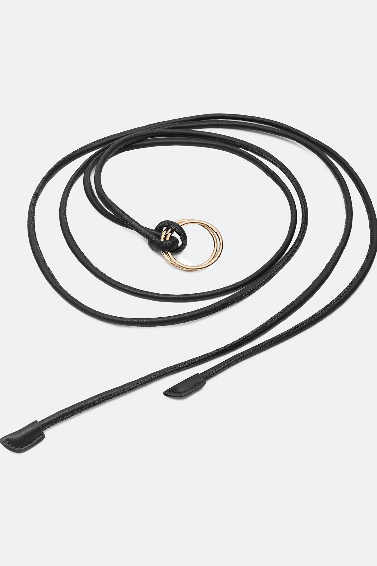 Лимитированная серия приталенная рубашка в белом цвете с ремнем, 34