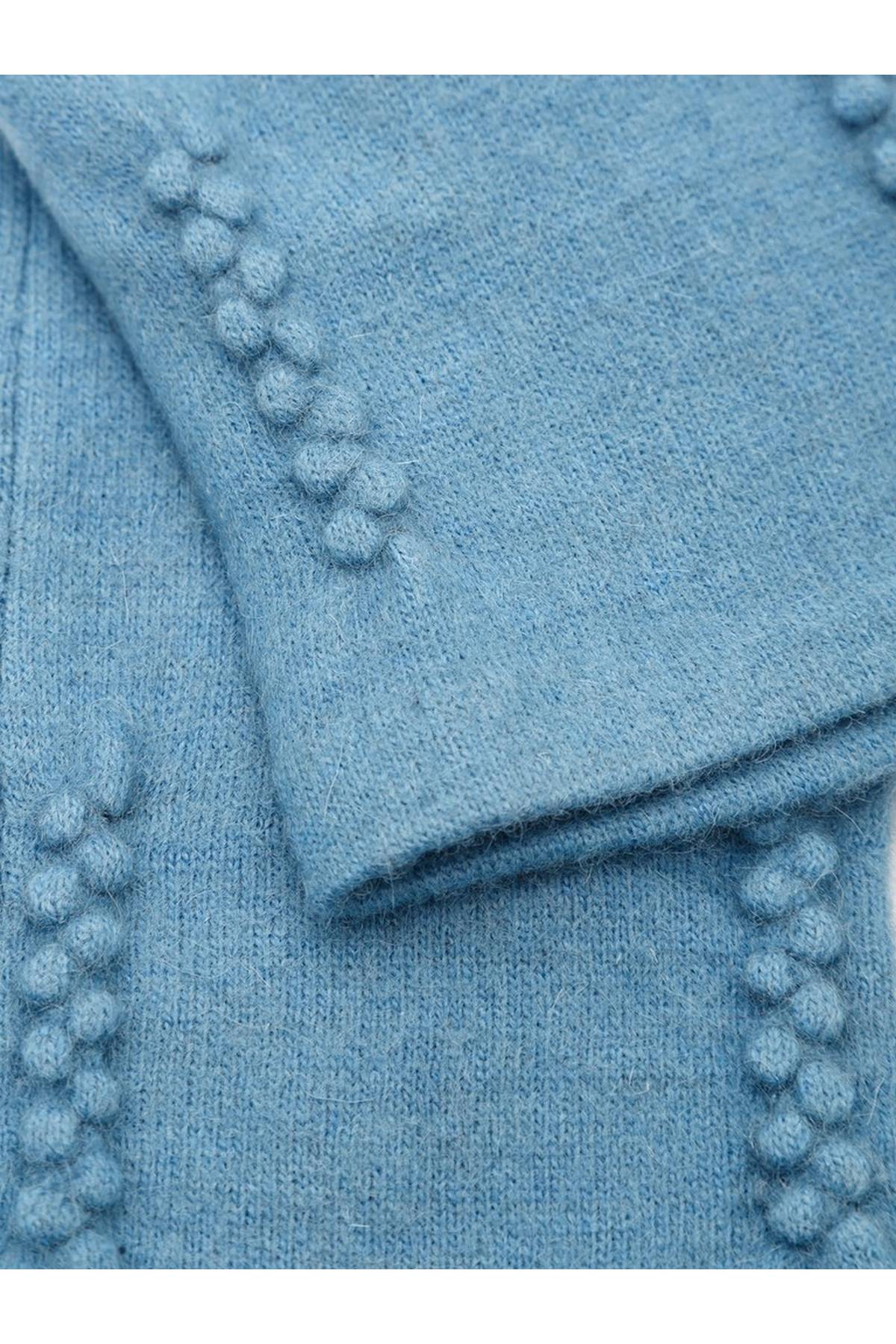 Перчатки голубые, M